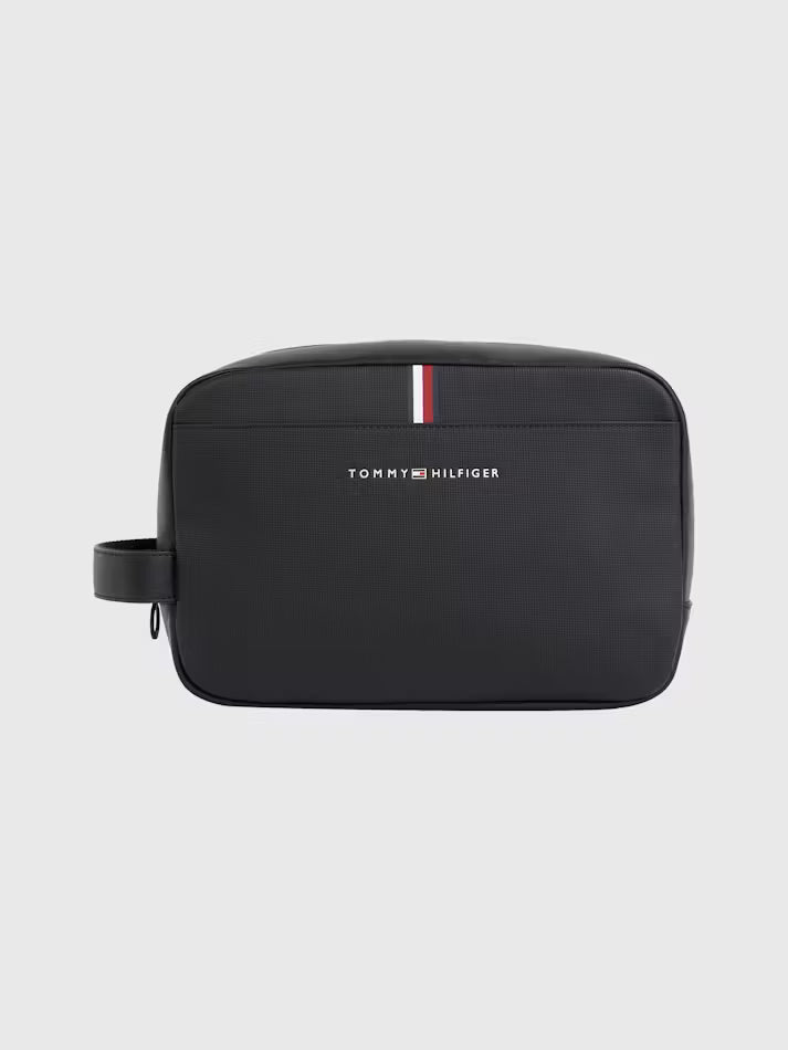TOMMY HILFIGER  Essential Pique Textured Washbag