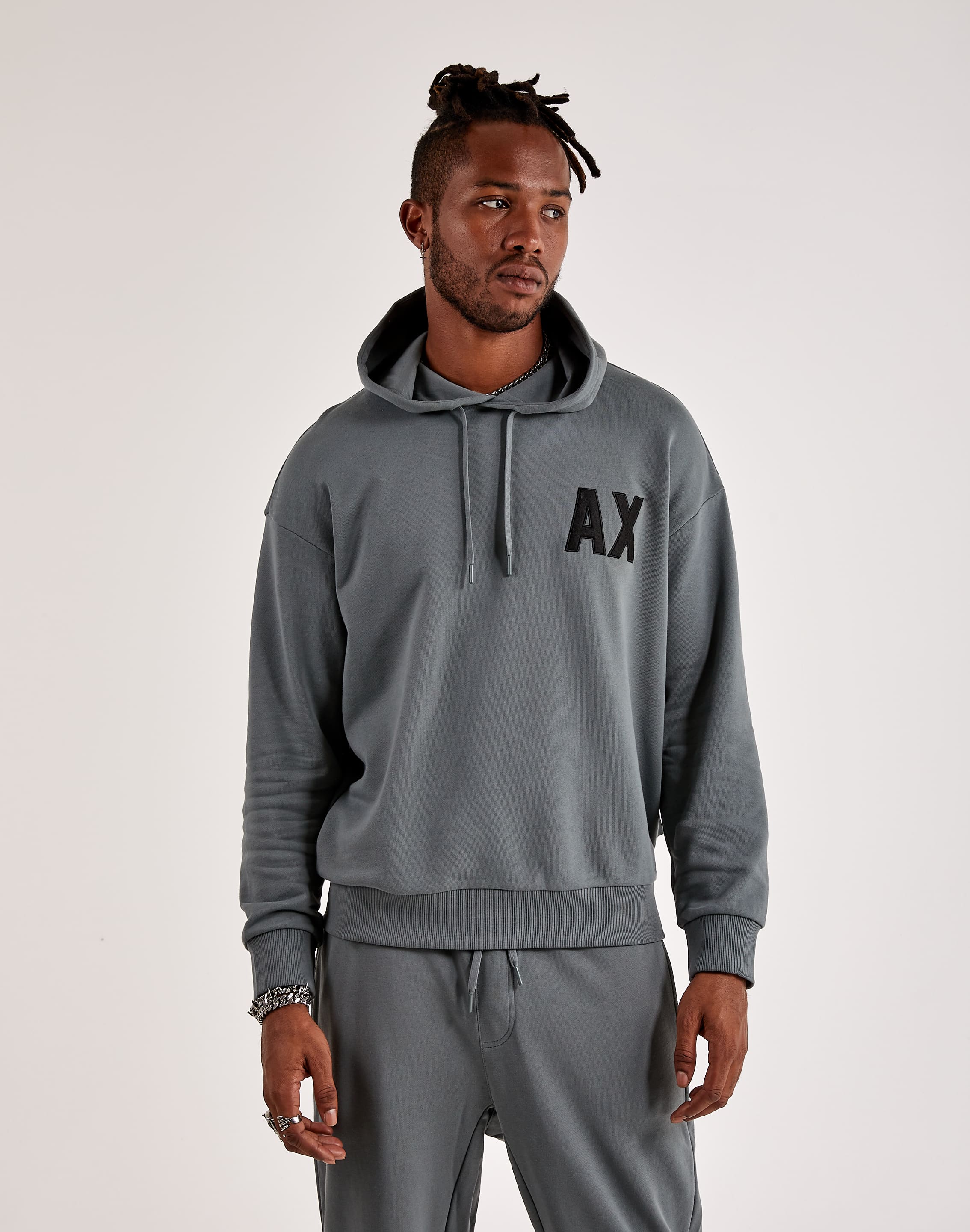 ARMANI EXCHANGE Hooded Sweatshirt With Logo Print