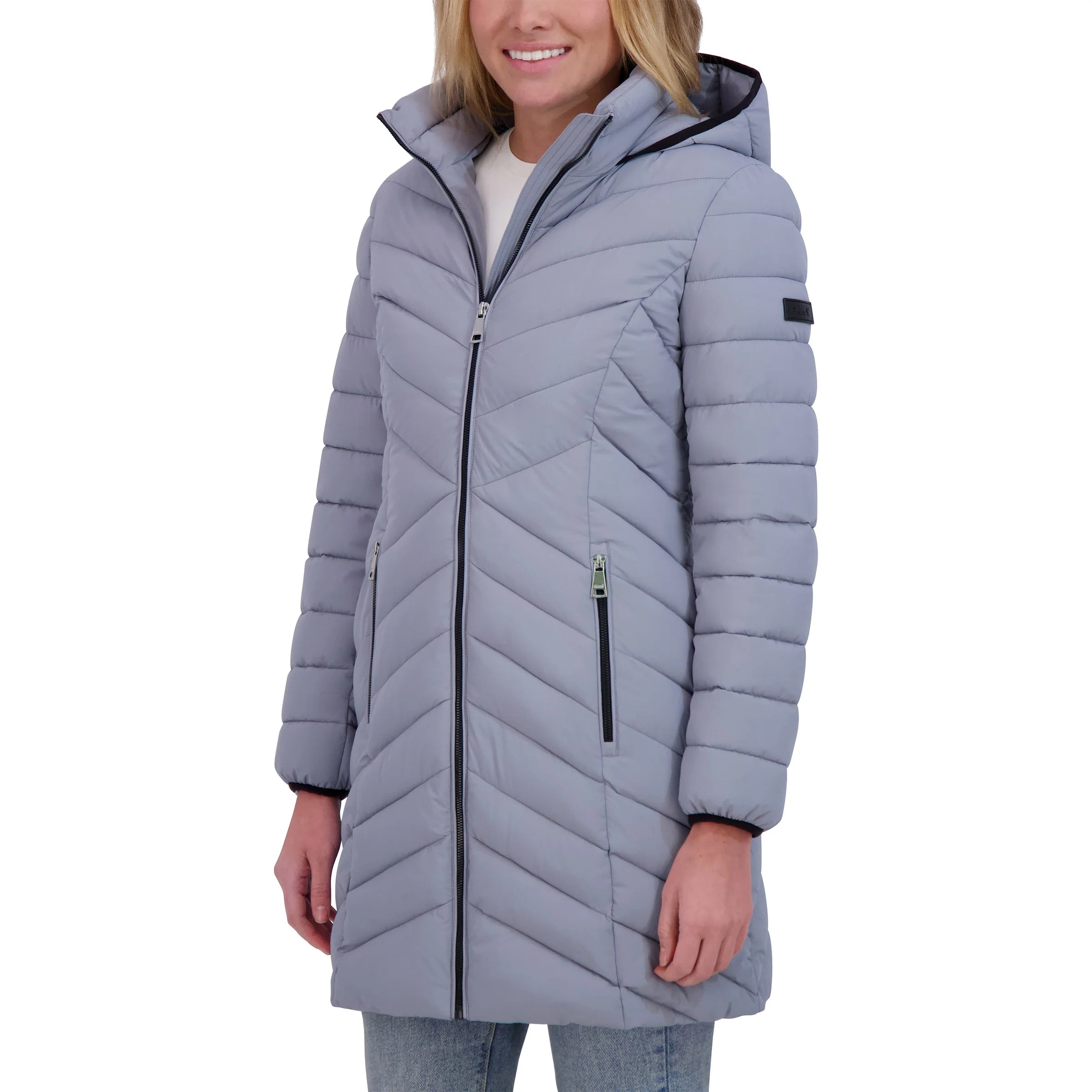 Dkny Women's Stretch Walker Coat