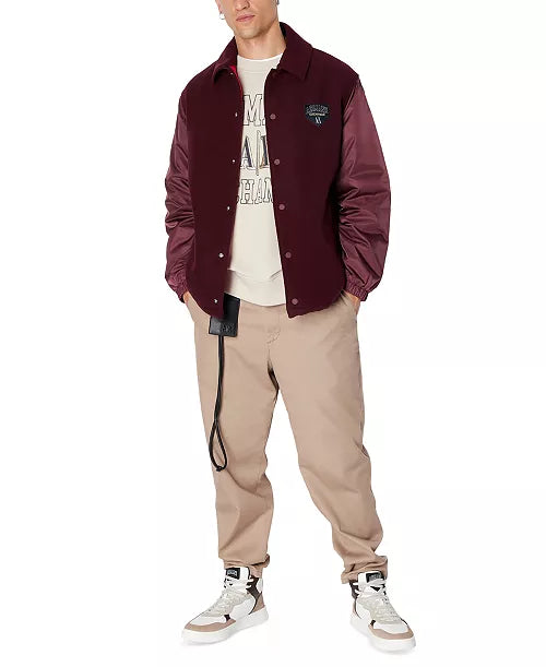 A|X Armani Exchange
Men's Campus Logo Bomber Jacket - HIPPO US Brands ARMANI EXCHANGE
