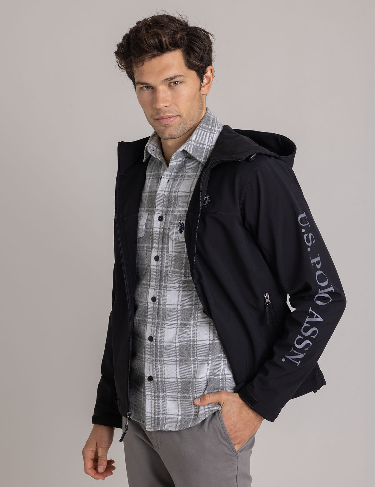US. POLO ASSN. Men's Soft Shell Jacket