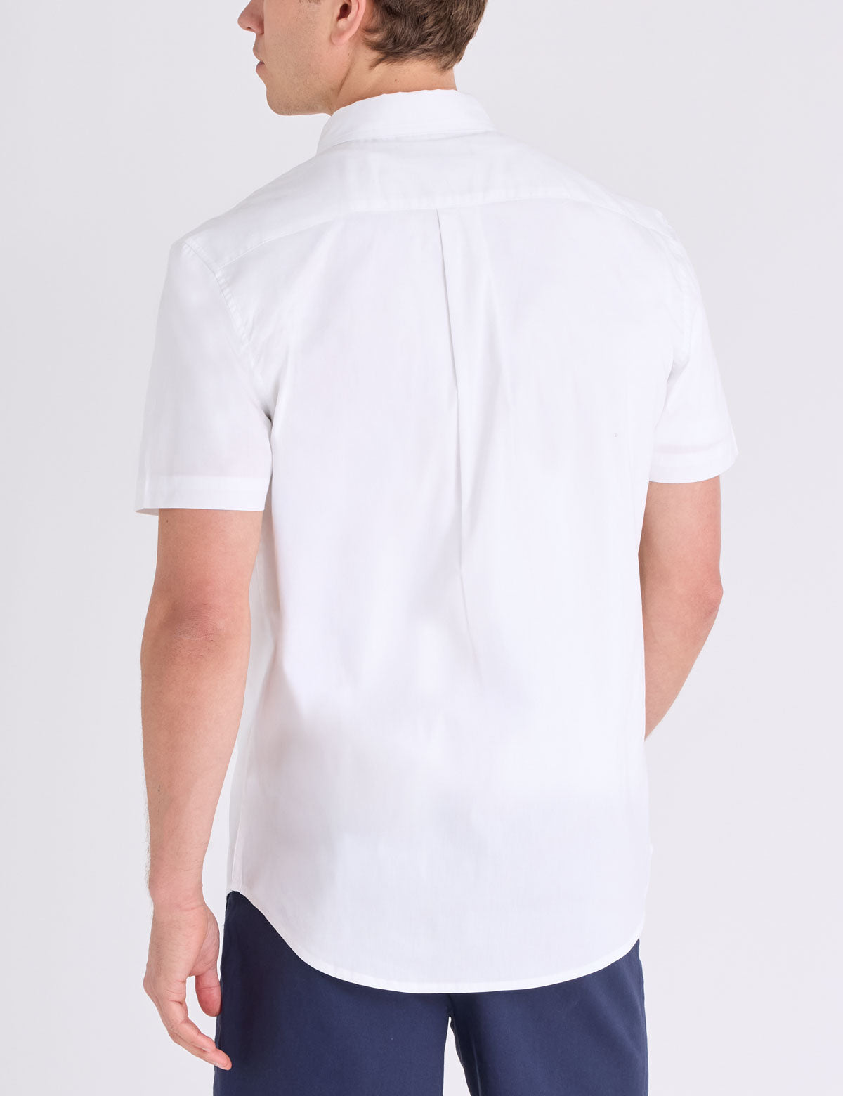 USPA Short Sleeve Stretch Poplin Shirt - HIPPO US Brands US. POLO ASSN