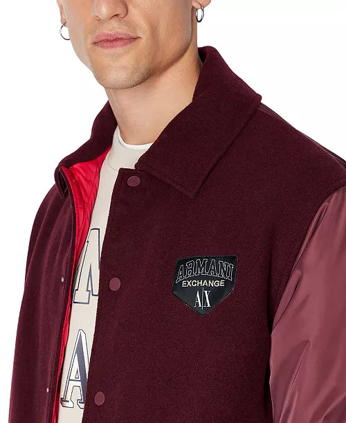 A|X Armani Exchange
Men's Campus Logo Bomber Jacket - HIPPO US Brands ARMANI EXCHANGE