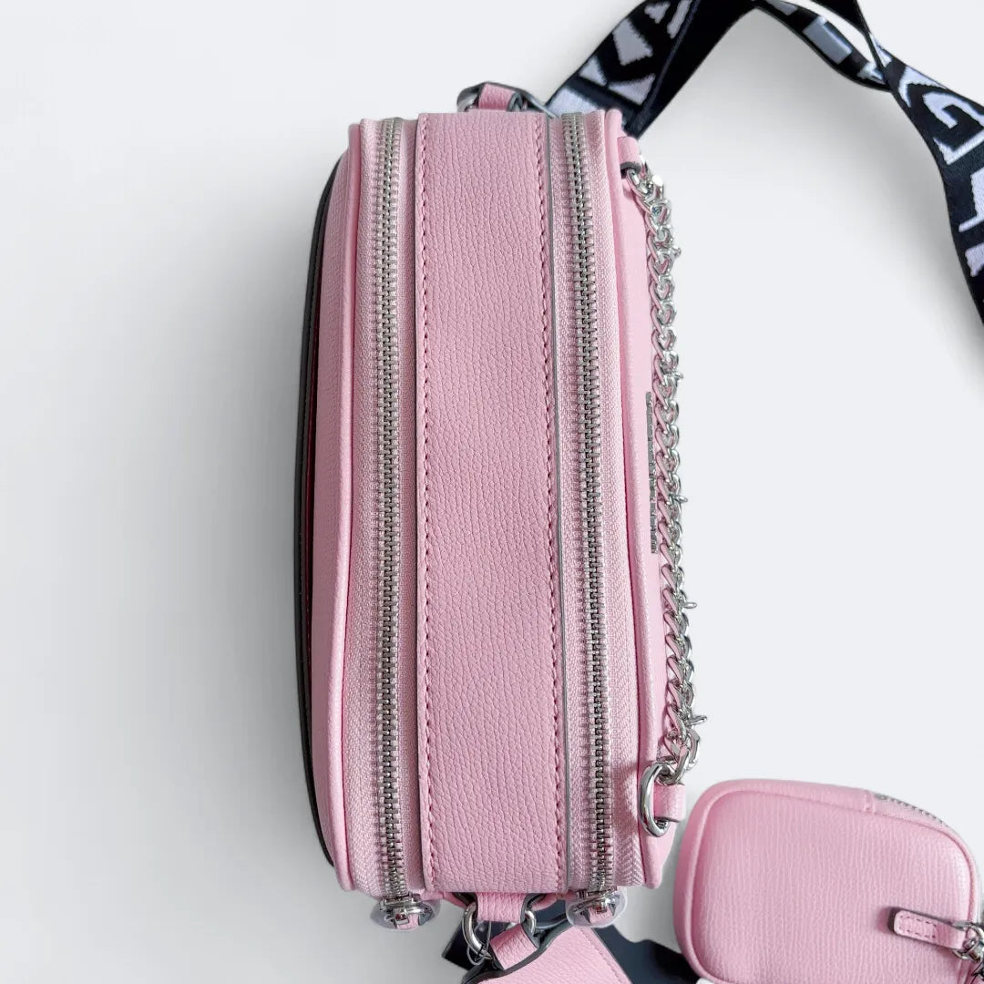 Karl Lagerfeld Paris Maybelle Logo Camera Crossbody Bag