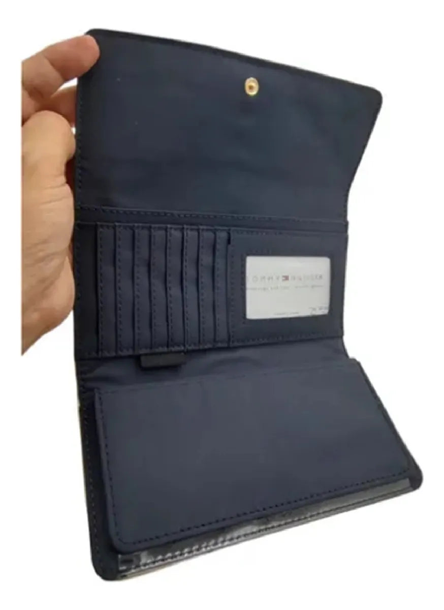TOMMY HILFIGER Beige Wallet with Clasp Imported USA Plain Beige