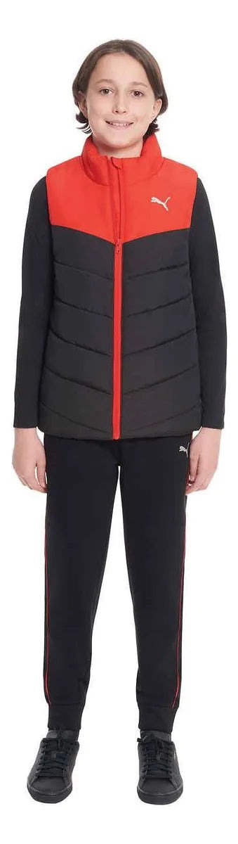 PUMA Kid's 3 Piece Vest Set, Black