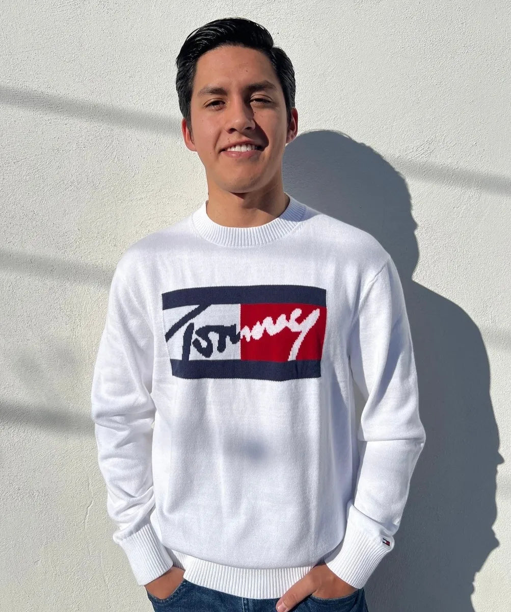 TOMMY JEANS Crew Neck Relaxed Fit Jumper