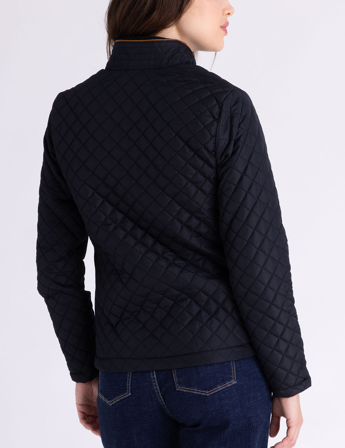 US. Polo Assn QUILTED SIDE KNIT MOTO JACKET - HIPPO US Brands US. POLO ASSN