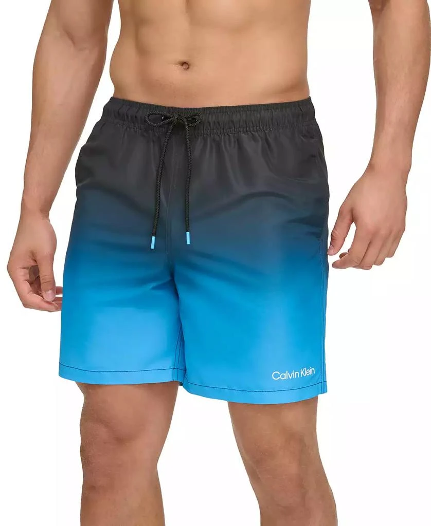 Calvin Klein Men's Volley Quick Dry Lightweight Swim Trunk