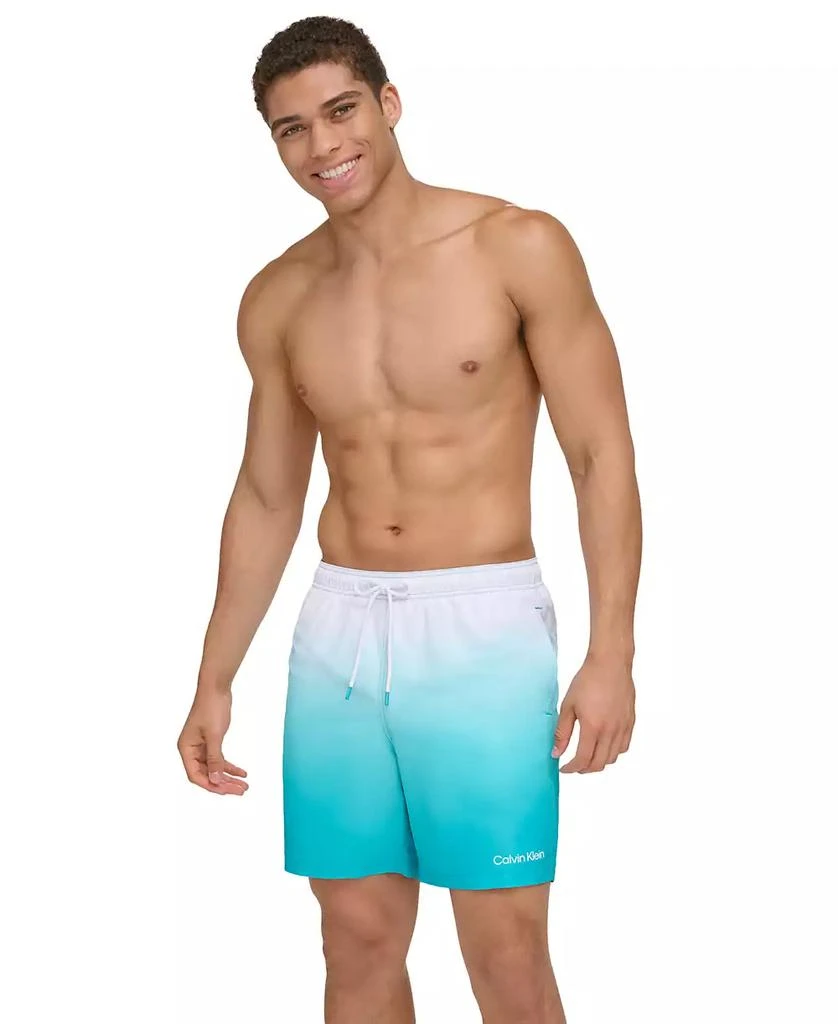 Calvin Klein Men's Volley Quick Dry Lightweight Swim Trunk