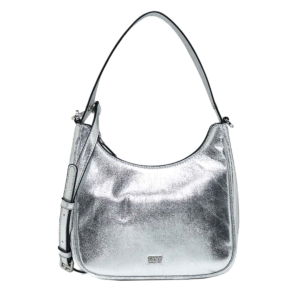 DKNY Alexa shoulder bag in silver metallic