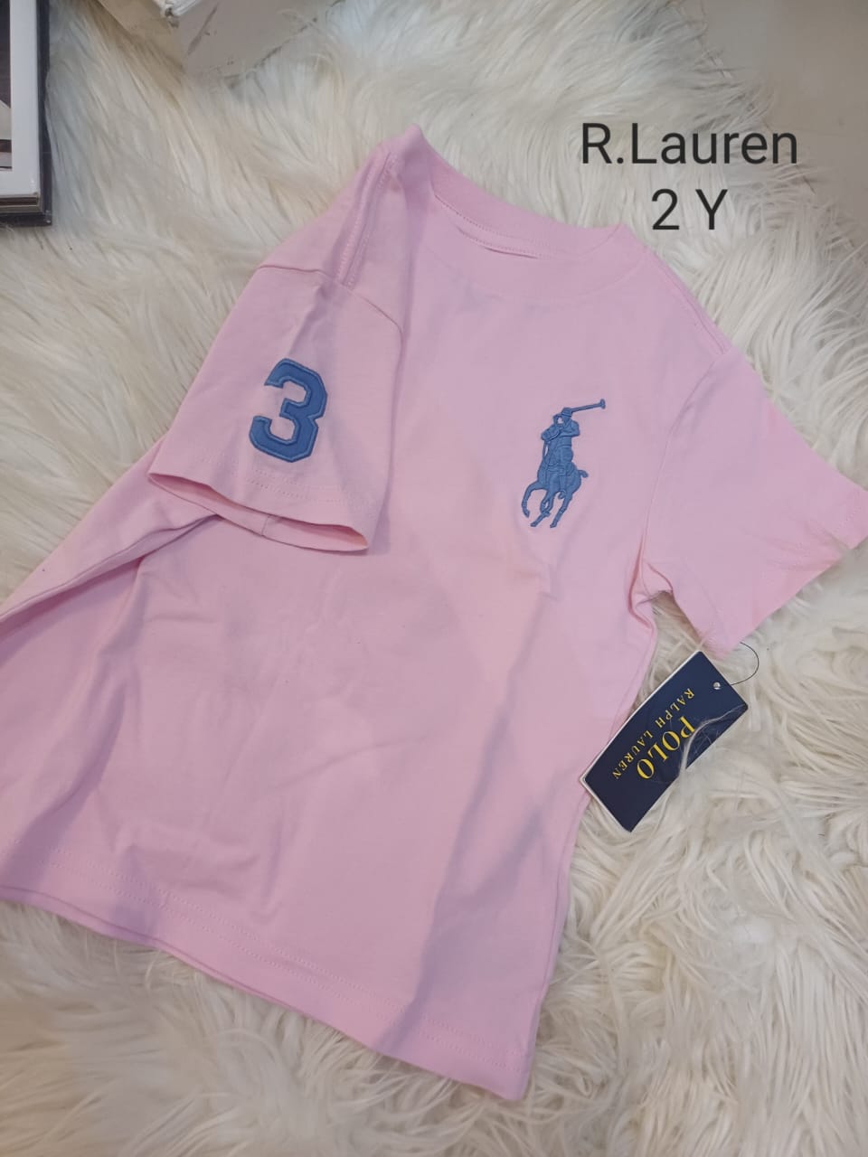 RALPH LAUREN Big Pony Cotton Jersey Tee