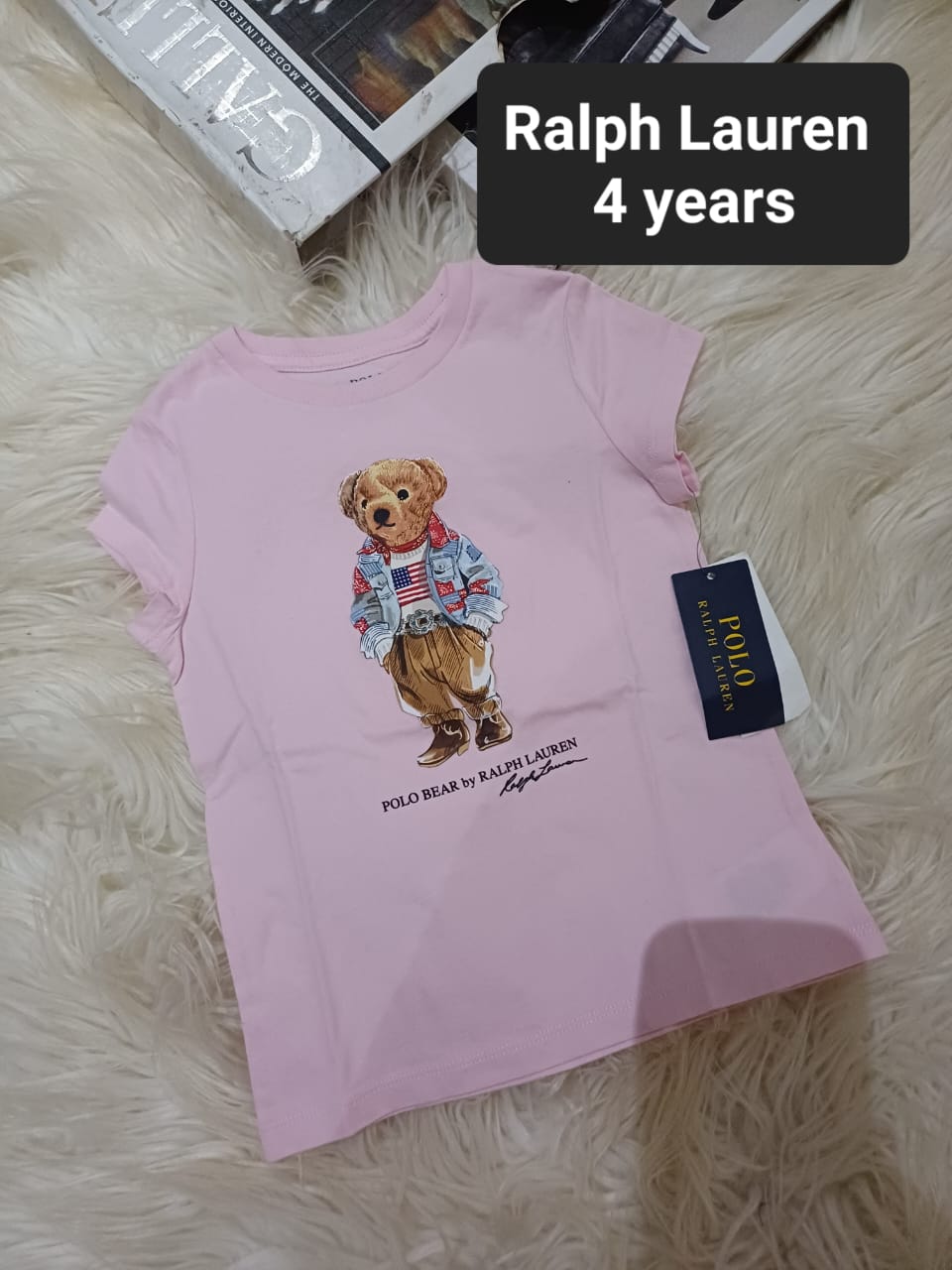 RALPH LAUREN GIRLS T SHIRT