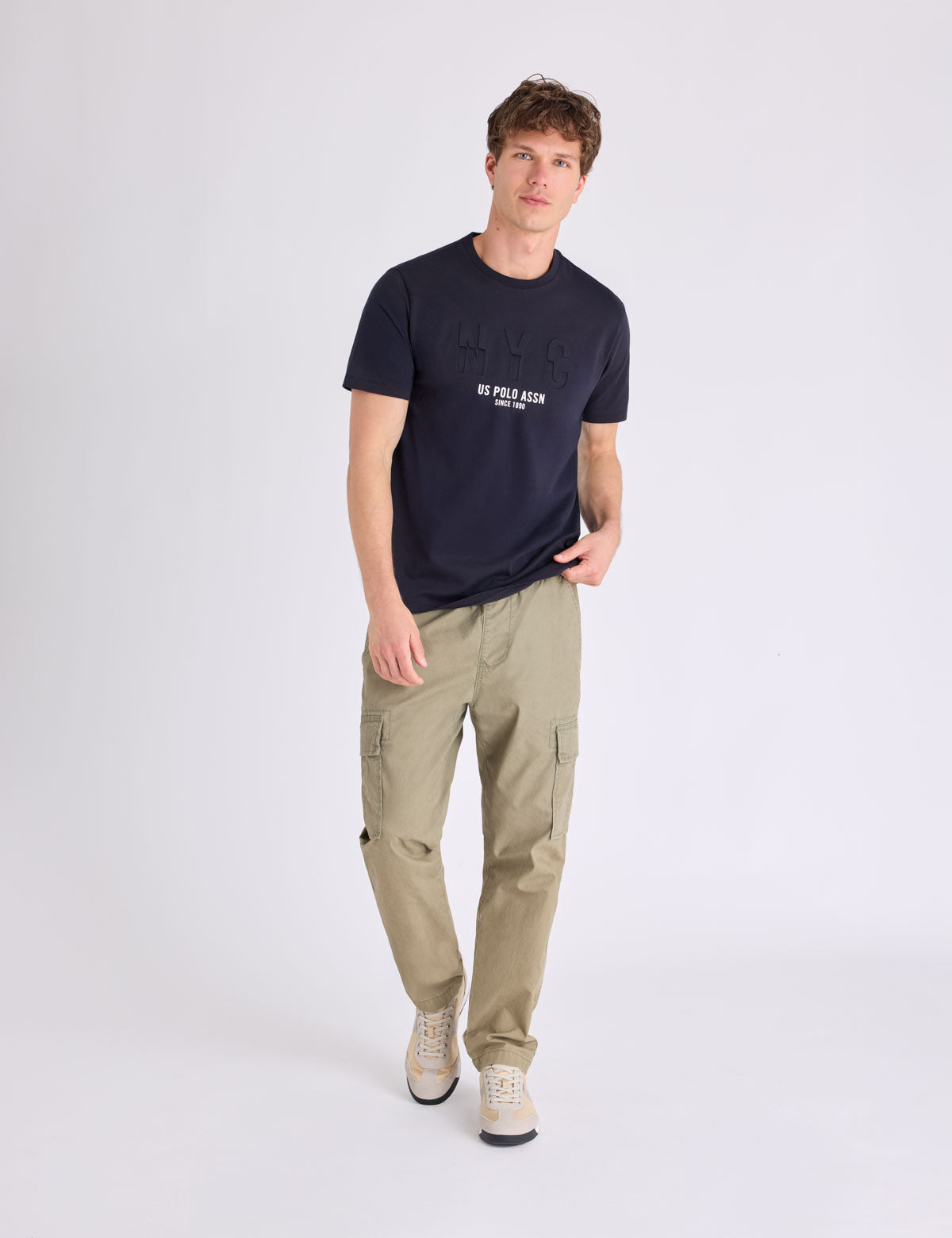 USPA Wordmark Printed Graphic T-shirt - HIPPO US Brands US. POLO ASSN