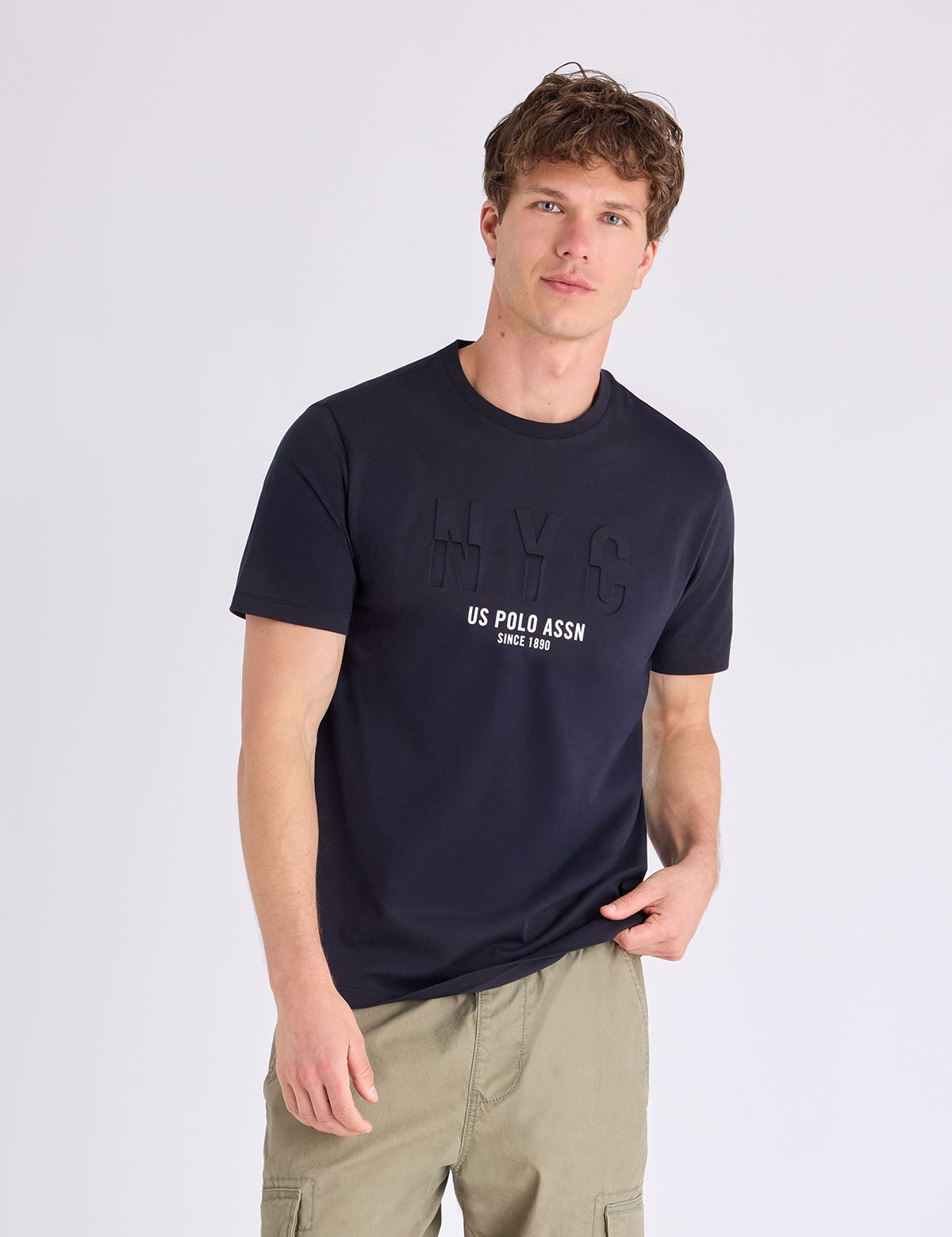 USPA Wordmark Printed Graphic T-shirt - HIPPO US Brands US. POLO ASSN