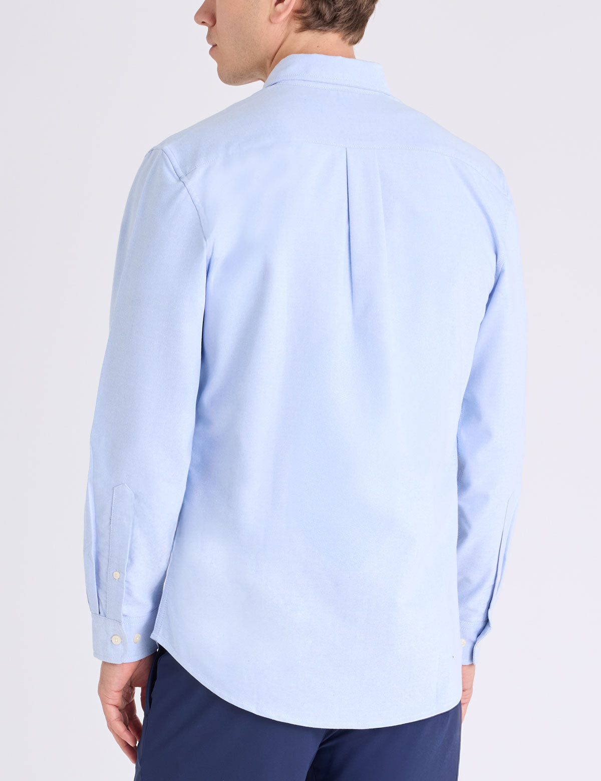 USPA Long Sleeve Stretch Oxford Shirt - HIPPO US Brands US. POLO ASSN