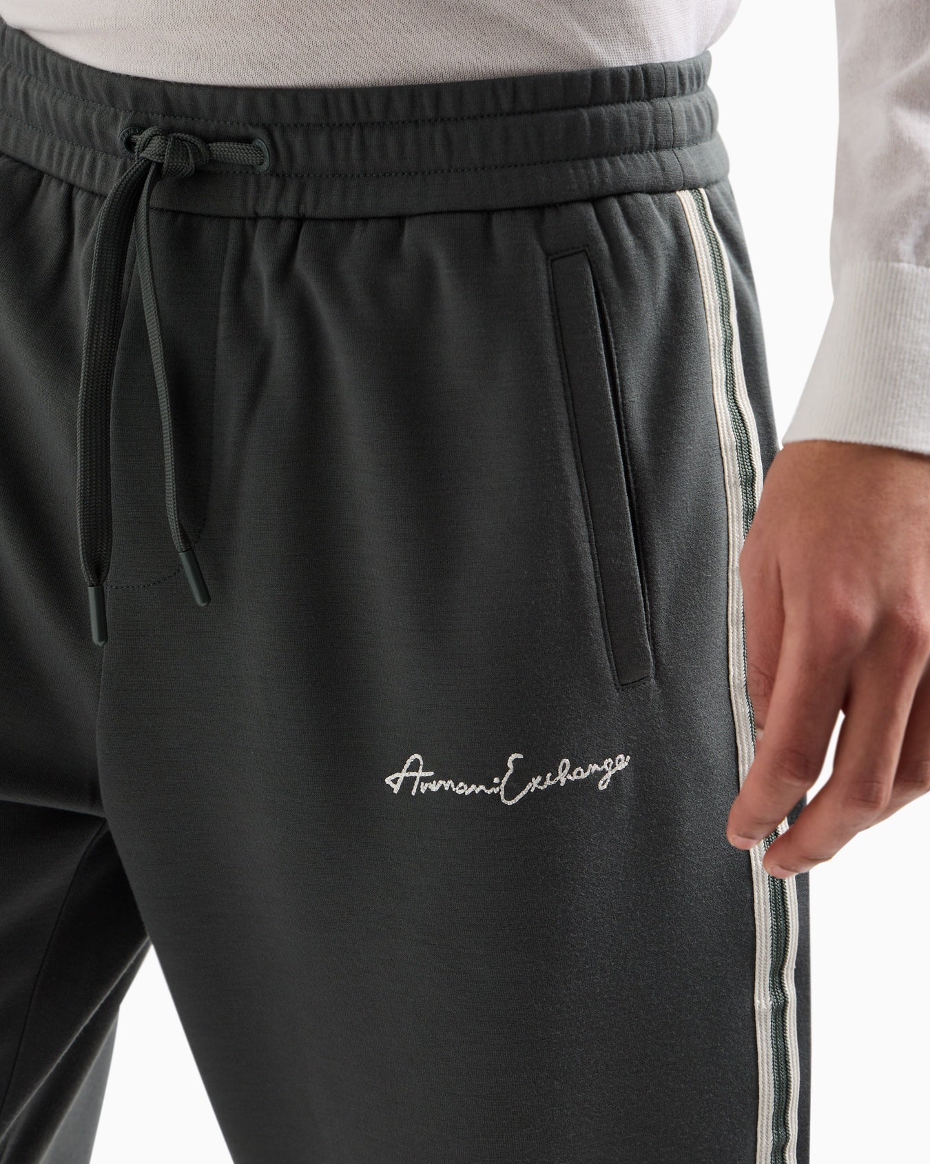 Armani Exchange Logo Signature Joggers - HIPPO US Brands ARMANI EXCHANGE
