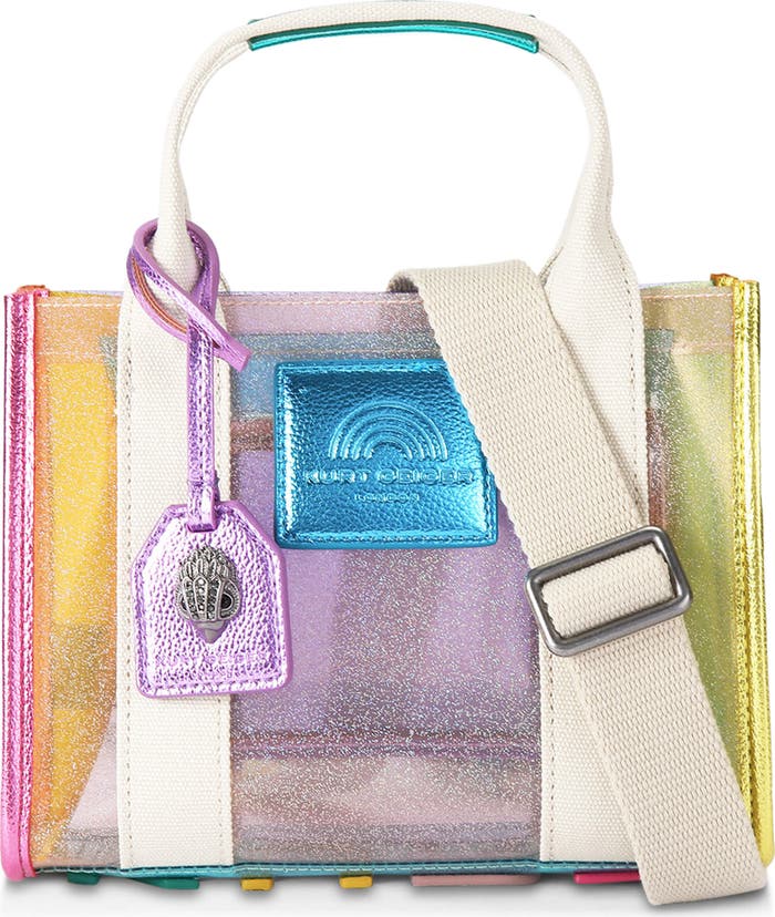 Kurt Geiger angel Extra Small Southbank Vinyl Clear Tote - HIPPO US Brands Kurt Geiger