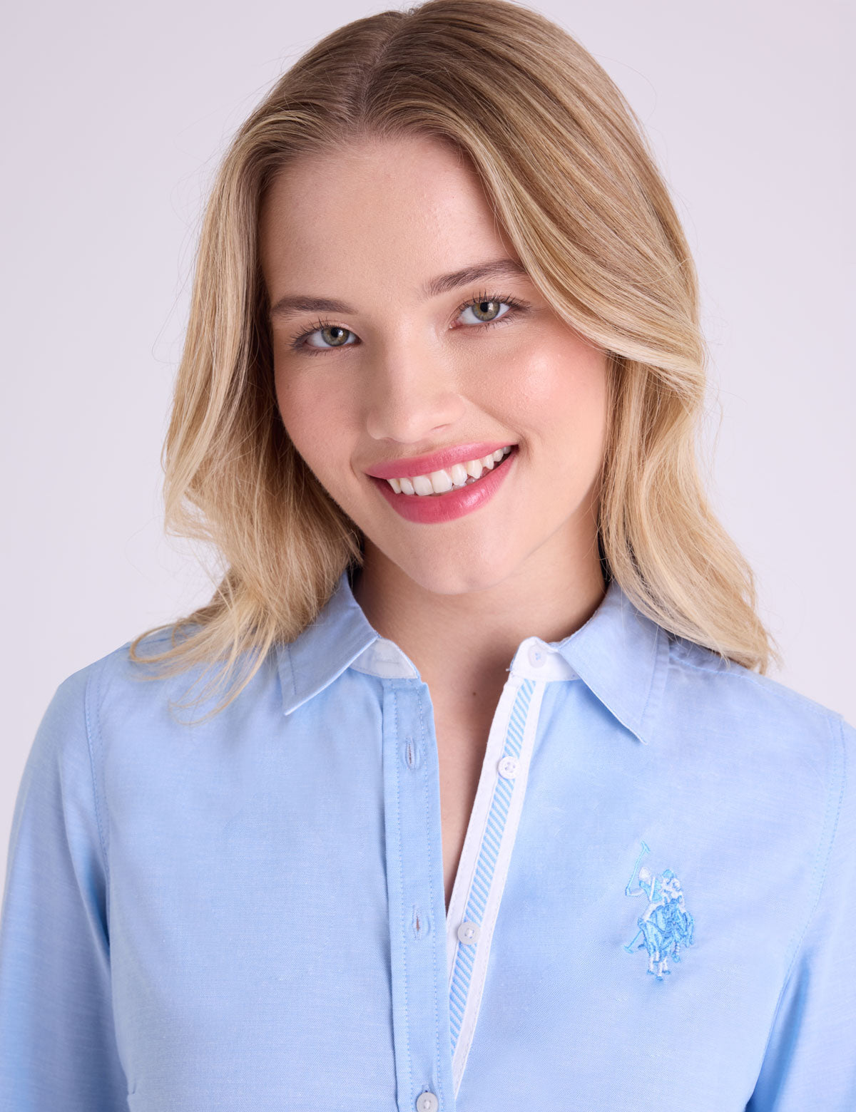 US POLO ASSN TONAL OXFORD SHIRT - HIPPO US Brands US. POLO ASSN