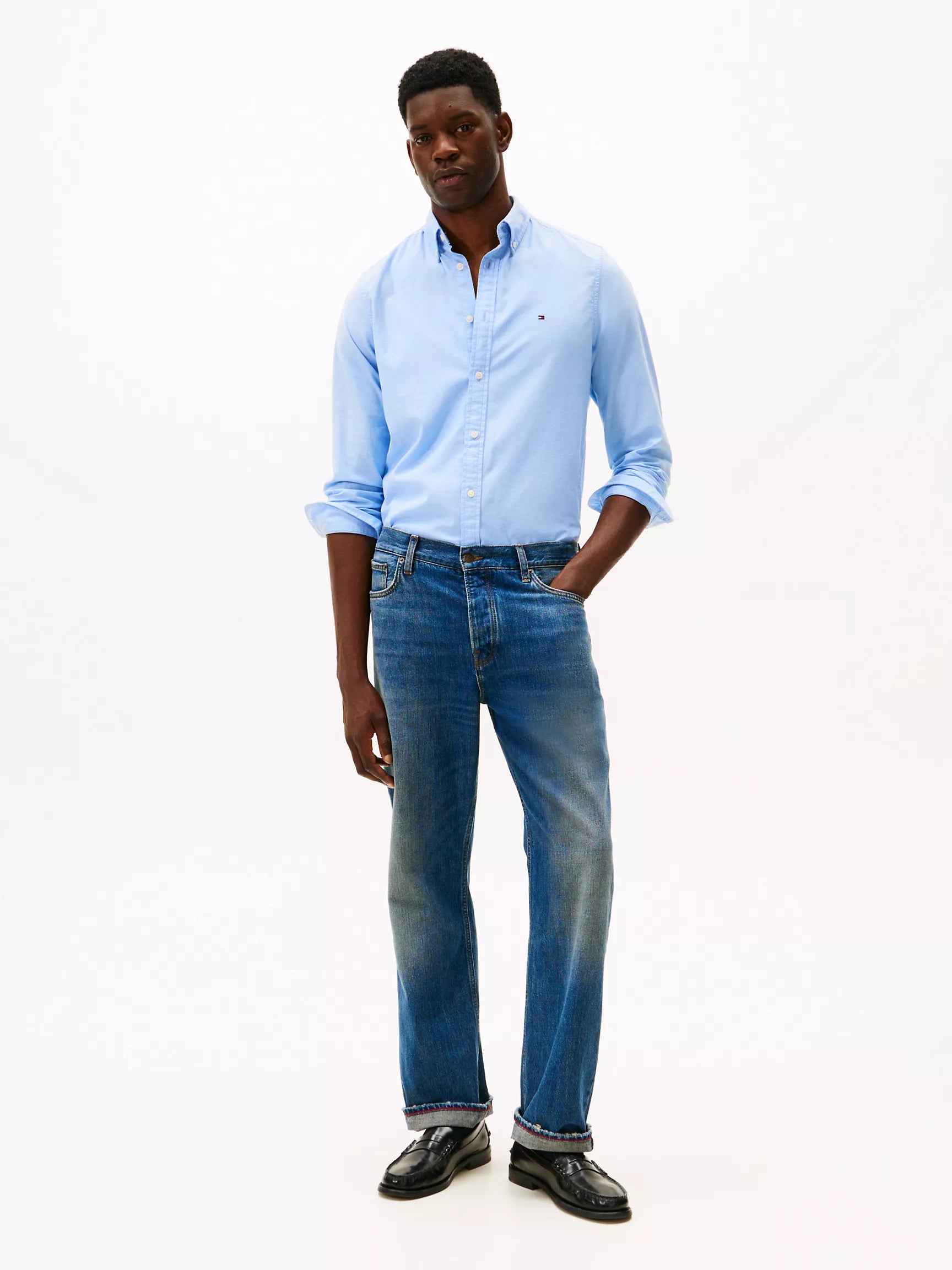 Tommy Hilfiger Slim Fit Oxford Shirt - HIPPO US Brands Tommy Hilfiger