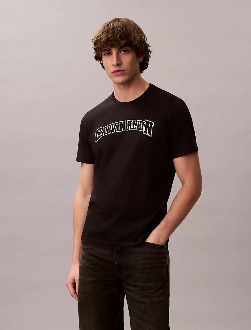 Calvin Klein Varsity Logo Graphic Classic T-Shirt - HIPPO US Brands Calvin Klein
