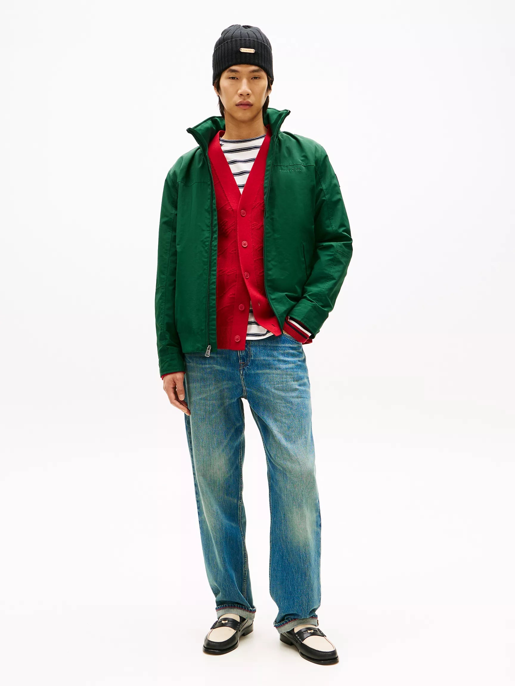 Tommy Hilfiger Water-Resistant Hooded Regatta Jacket