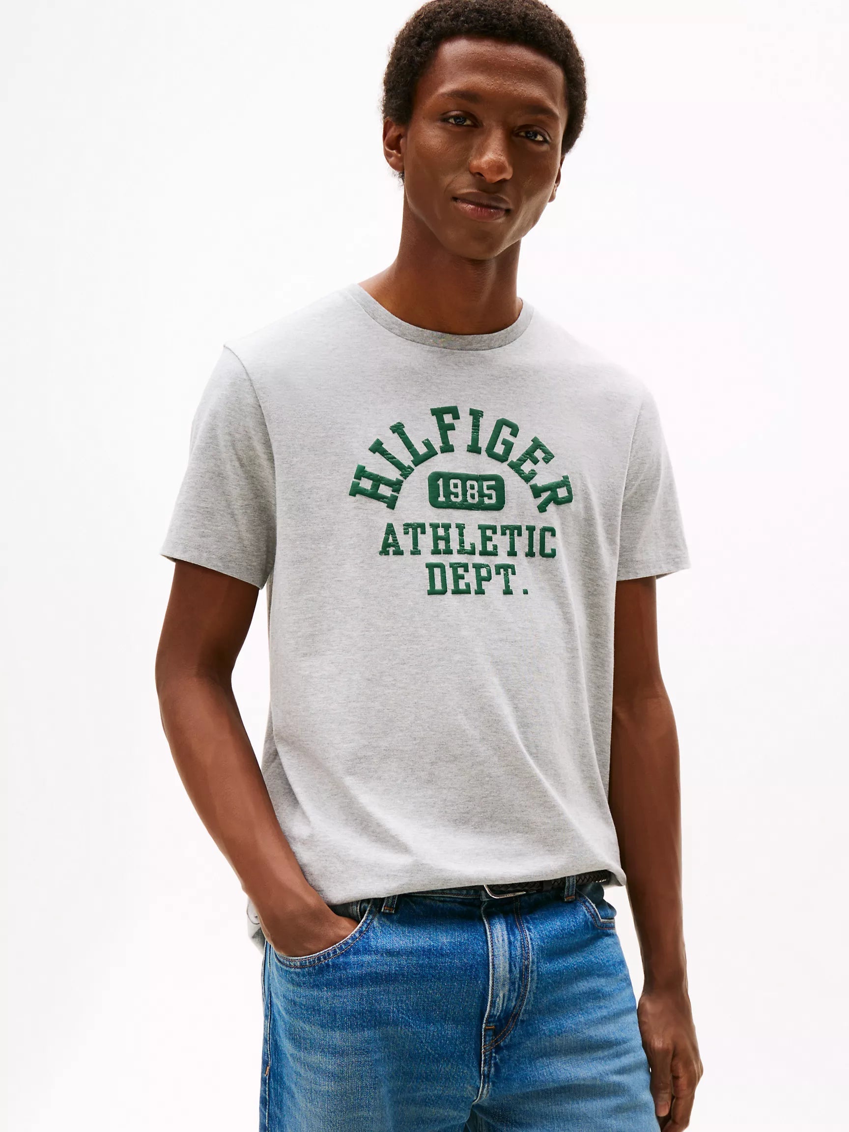 Tommy Hilfiger 1985 Athletic Logo T-Shirt - HIPPO US Brands Tommy Hilfiger