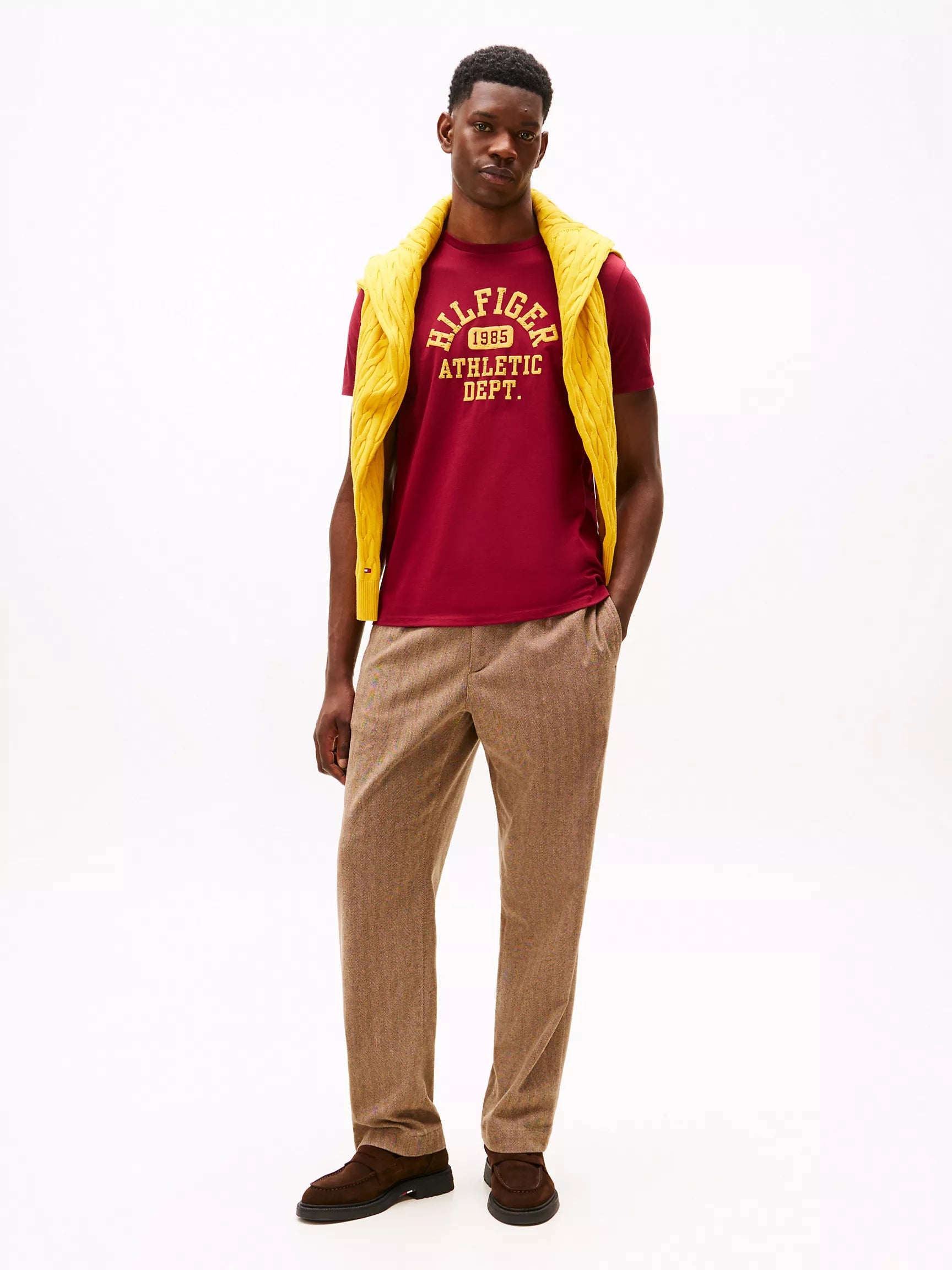 Tommy Hilfiger 1985 Athletic Logo T-Shirt - HIPPO US Brands Tommy Hilfiger