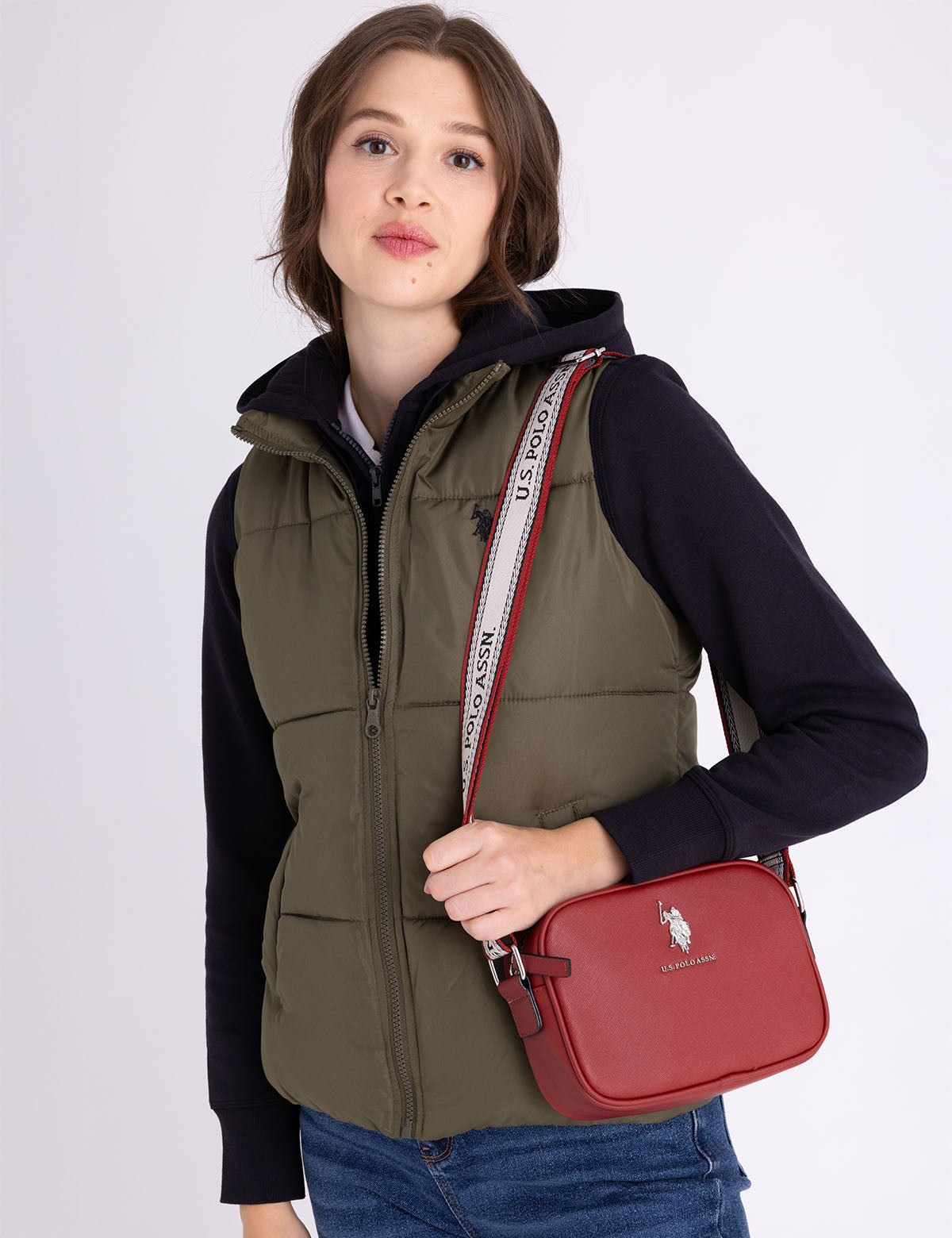 U S. POLO ASSN. CLASSIC ZIP CROSSBODY BAG