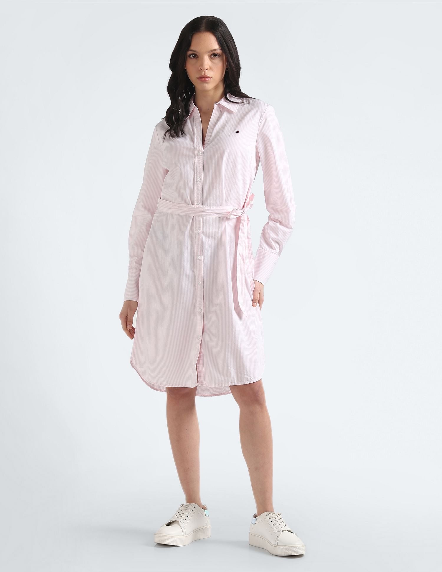TOMMY HILFIGER Spread Collar Monica Shirt Dress