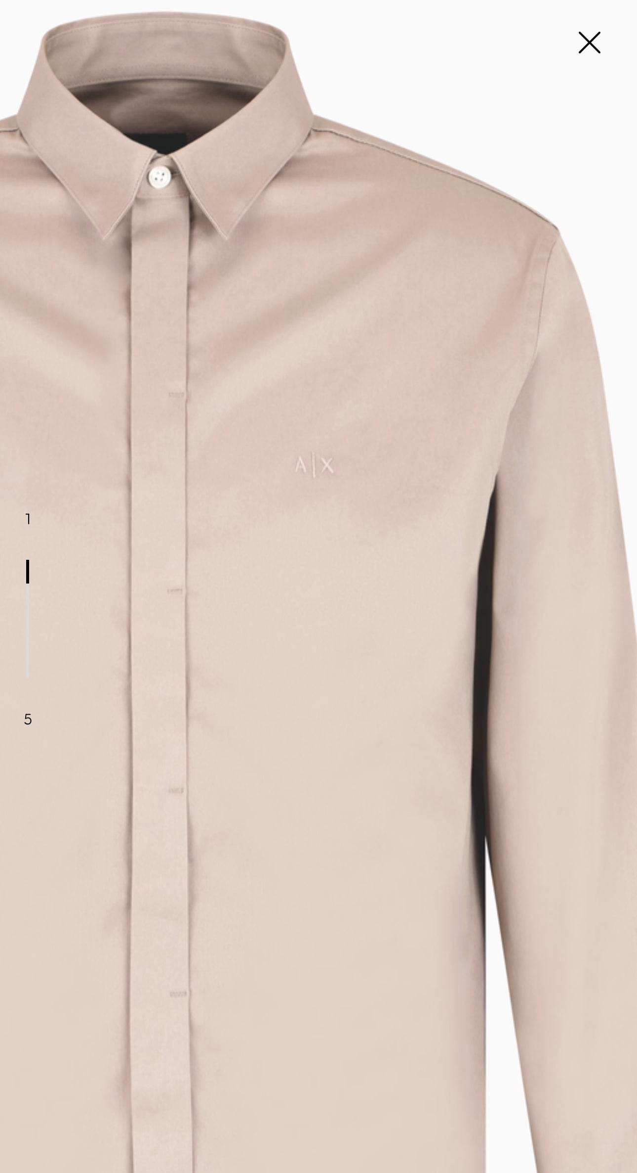 ARMANI EXCHANGE Regular fit cotton shirt