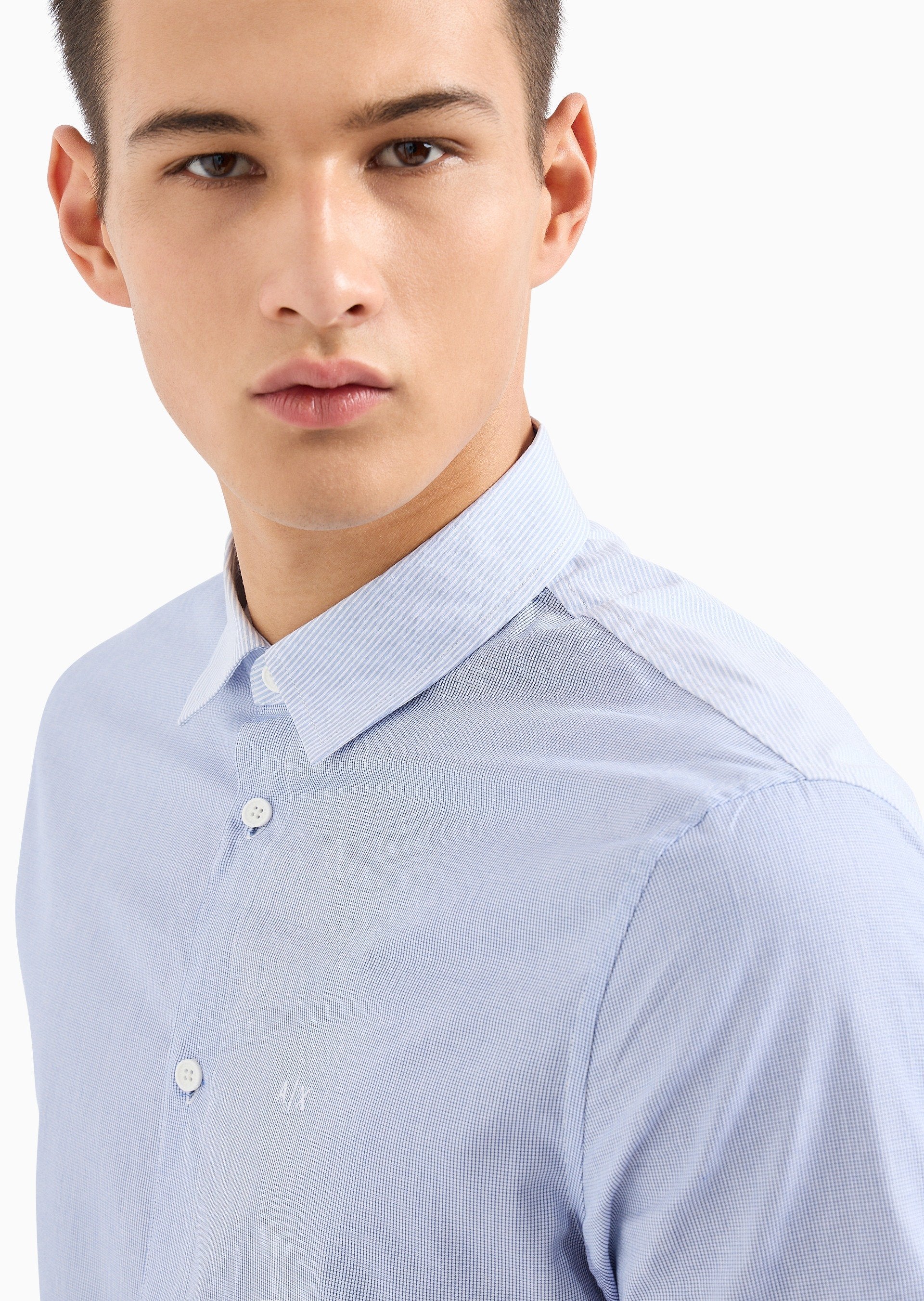 A|X ARMANI EXCHANGE Men’s shirt from with short sleeves
