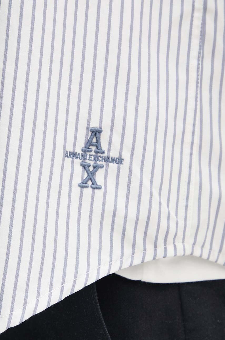 Armani Exchange Grid Stripe Shirt
