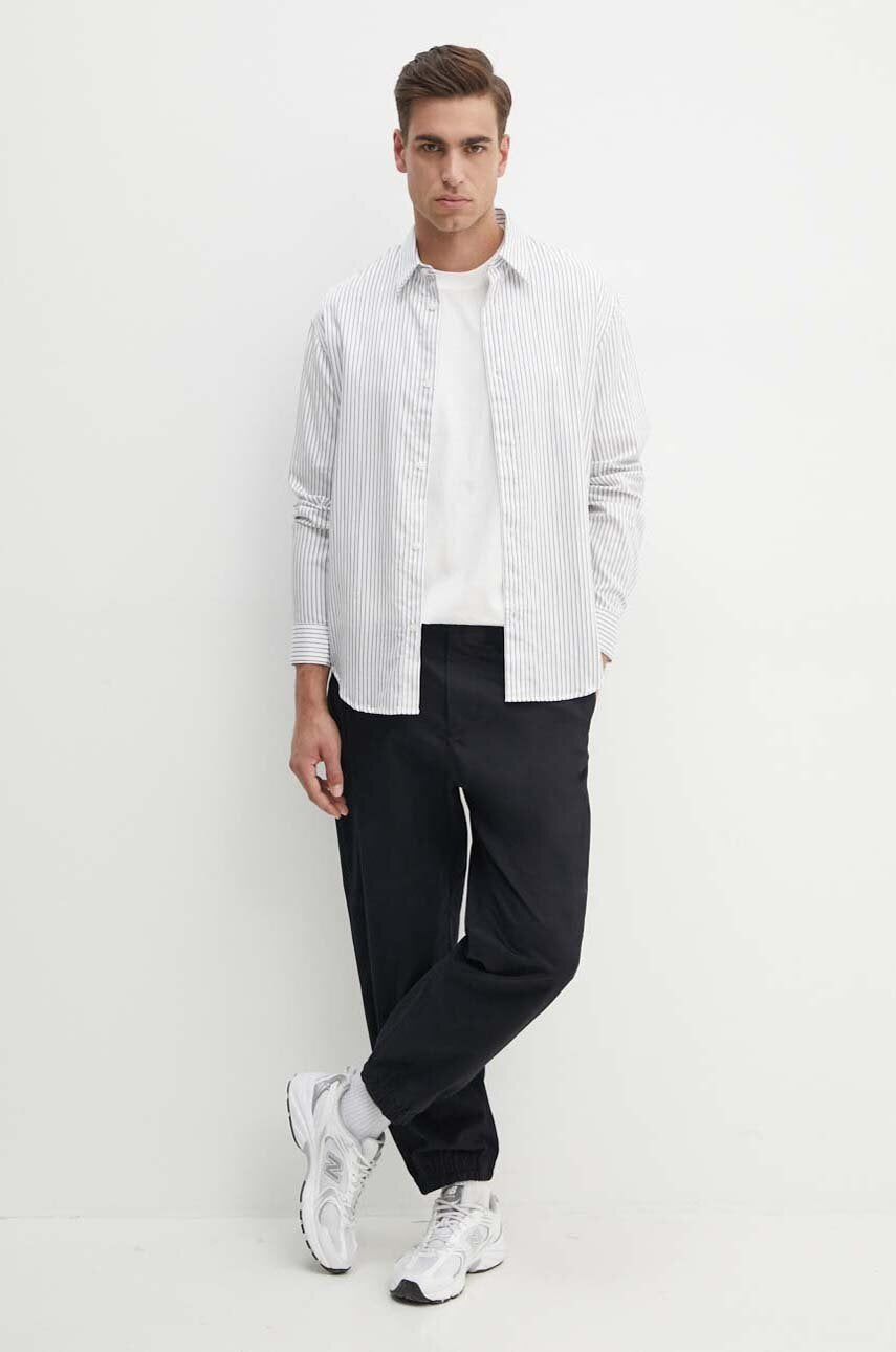 Armani Exchange Grid Stripe Shirt