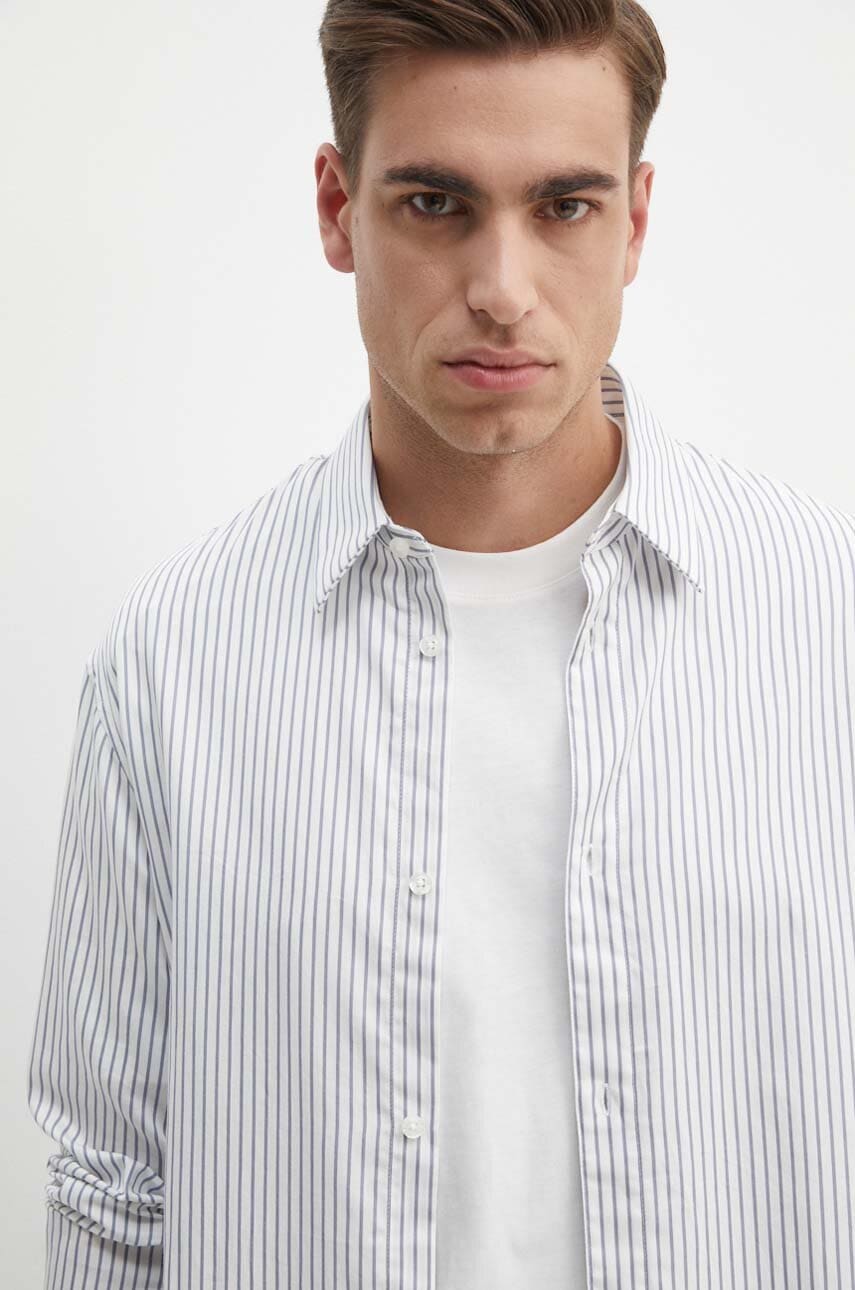 Armani Exchange Grid Stripe Shirt