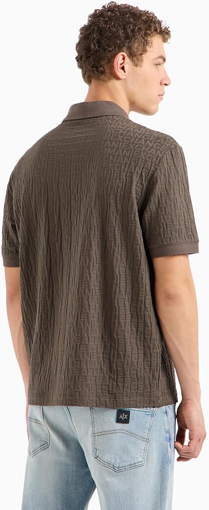 ARMANI EXCHANGE Mercerized Cotton Regular Fit Polo