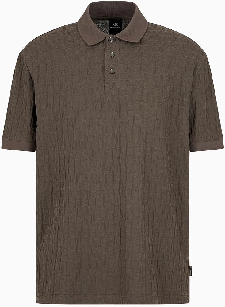 ARMANI EXCHANGE Mercerized Cotton Regular Fit Polo