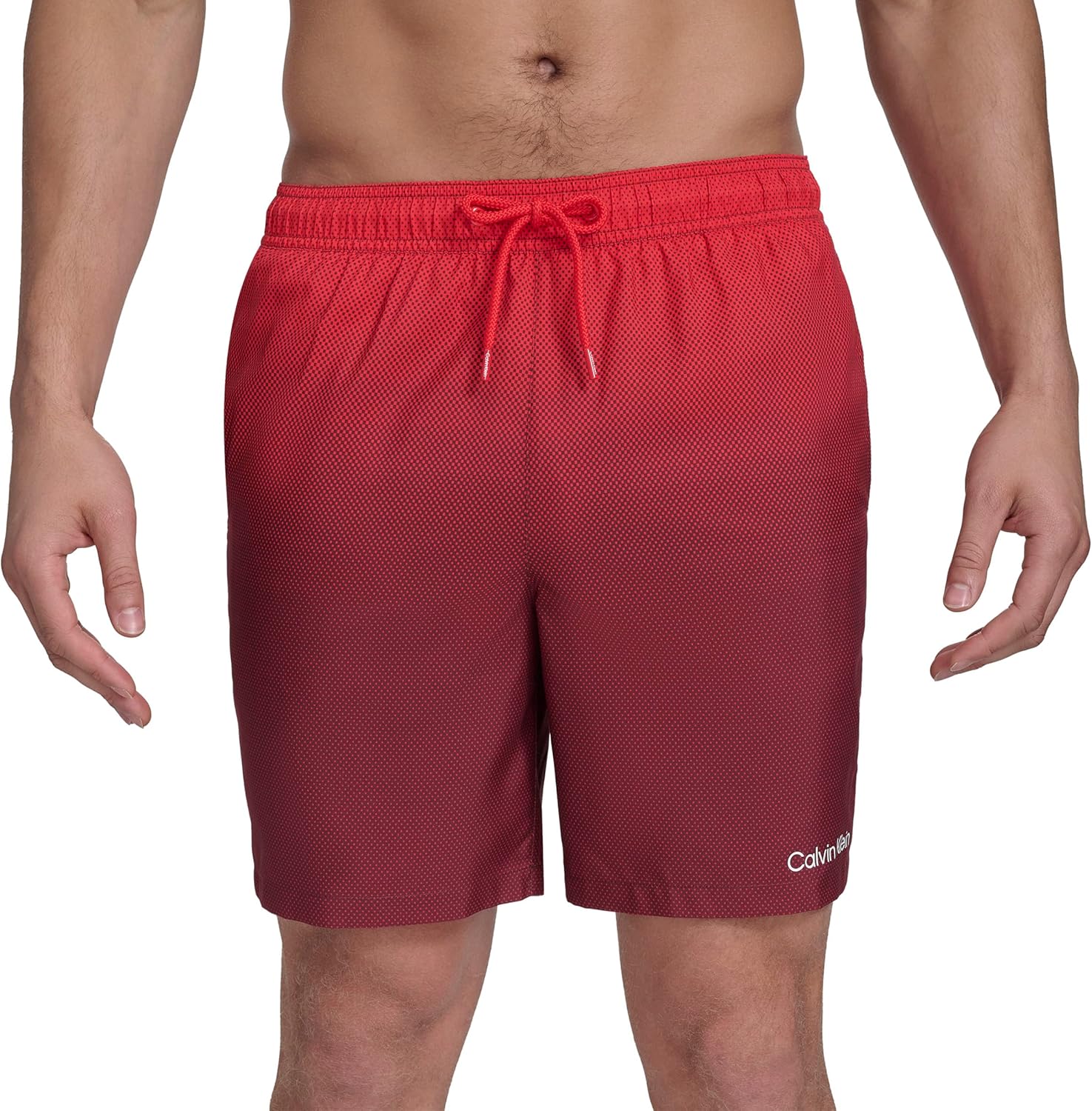 Calvin Klein Men's Volley Quick Dry Lightweight Swim Trunk