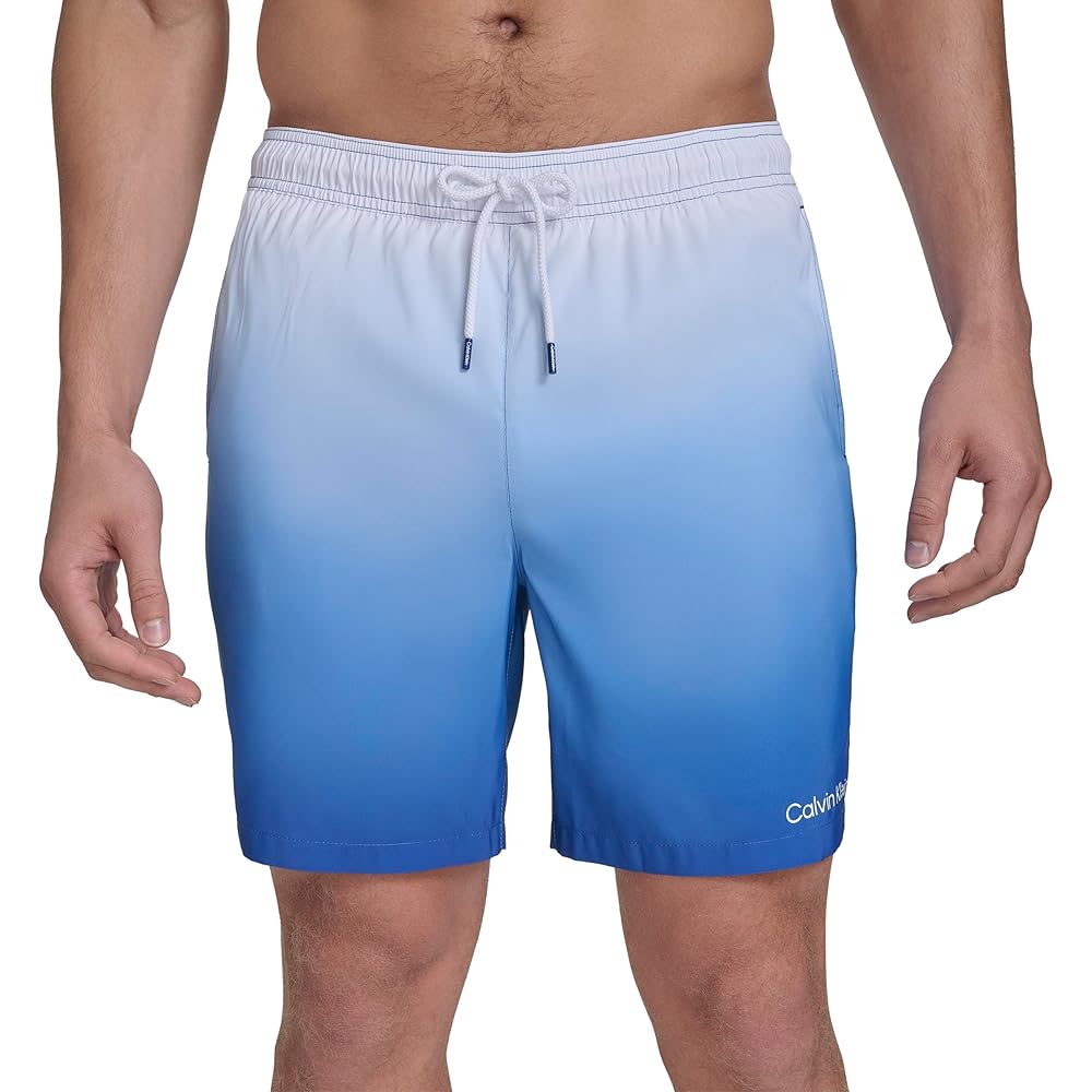Calvin Klein Men's Volley Quick Dry Lightweight Swim Trunk
