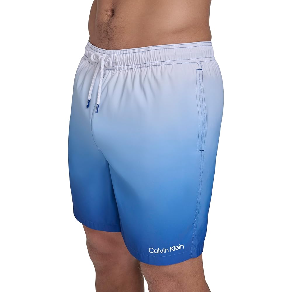 Calvin Klein Men's Volley Quick Dry Lightweight Swim Trunk
