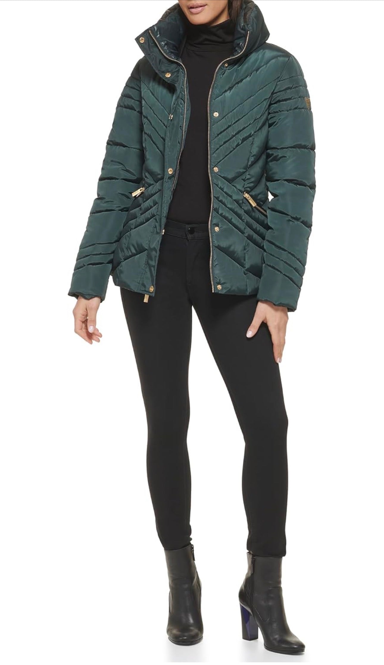 Guess Women's Midweight Puffer Jacket
