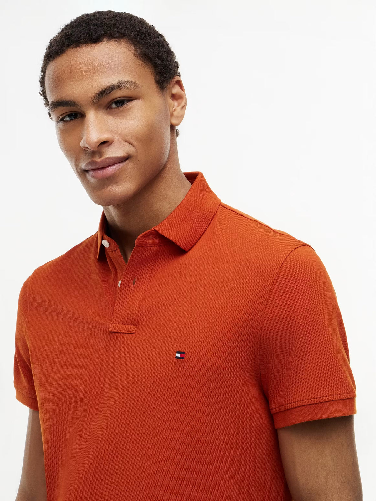 Tommy Hilfiger Regular Fit Stretch Tommy Polo