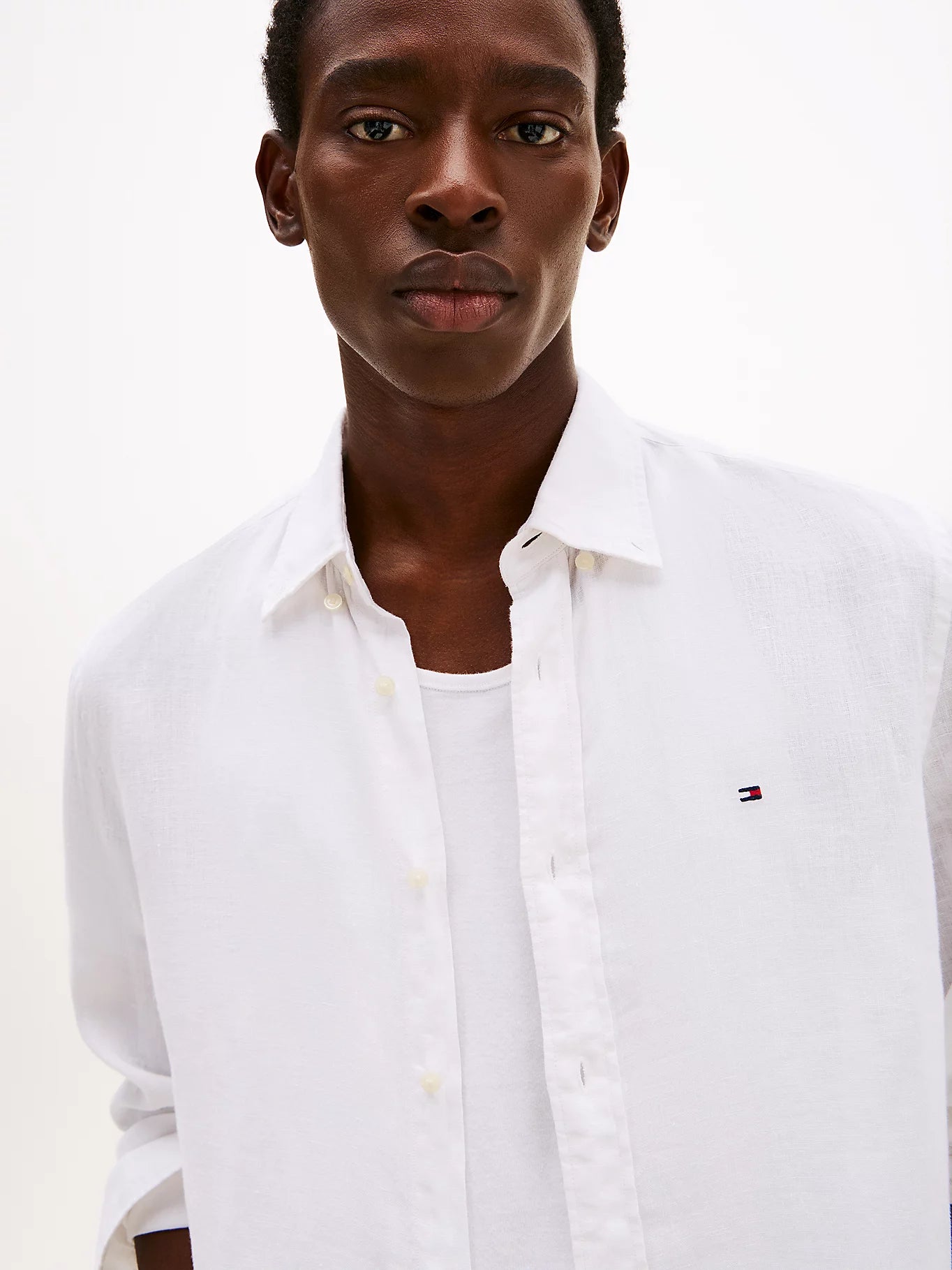 TOMMY HILFIGER Slim Fit Shirt in Premium Linen