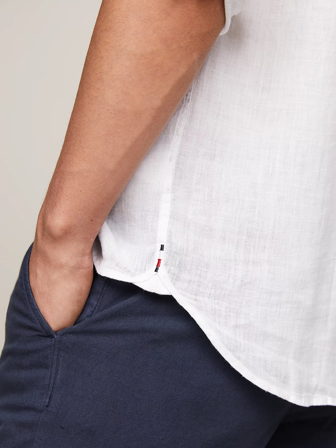 TOMMY HILFIGER Slim Fit Shirt in Premium Linen