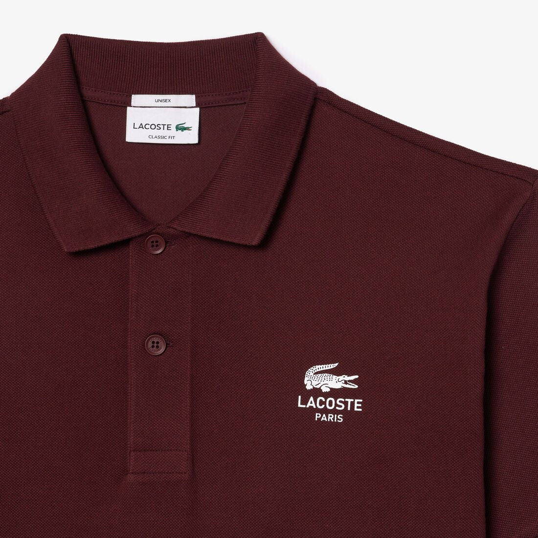 LACOSTE Classic Fit Signature Print L.12.12 Polo Shirt