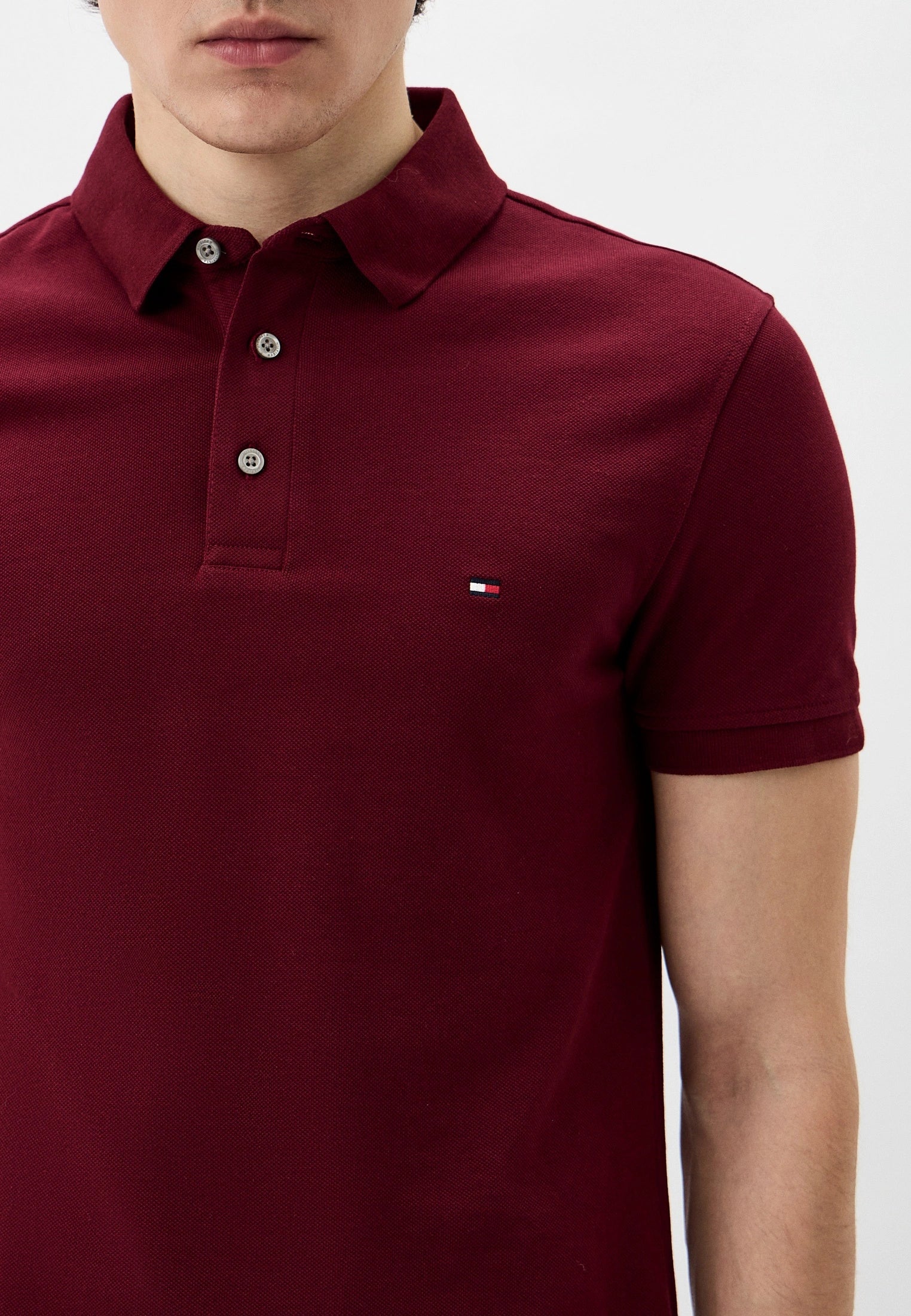 TOMMY HILFIGER - Slim Fit Polo T-Shirt