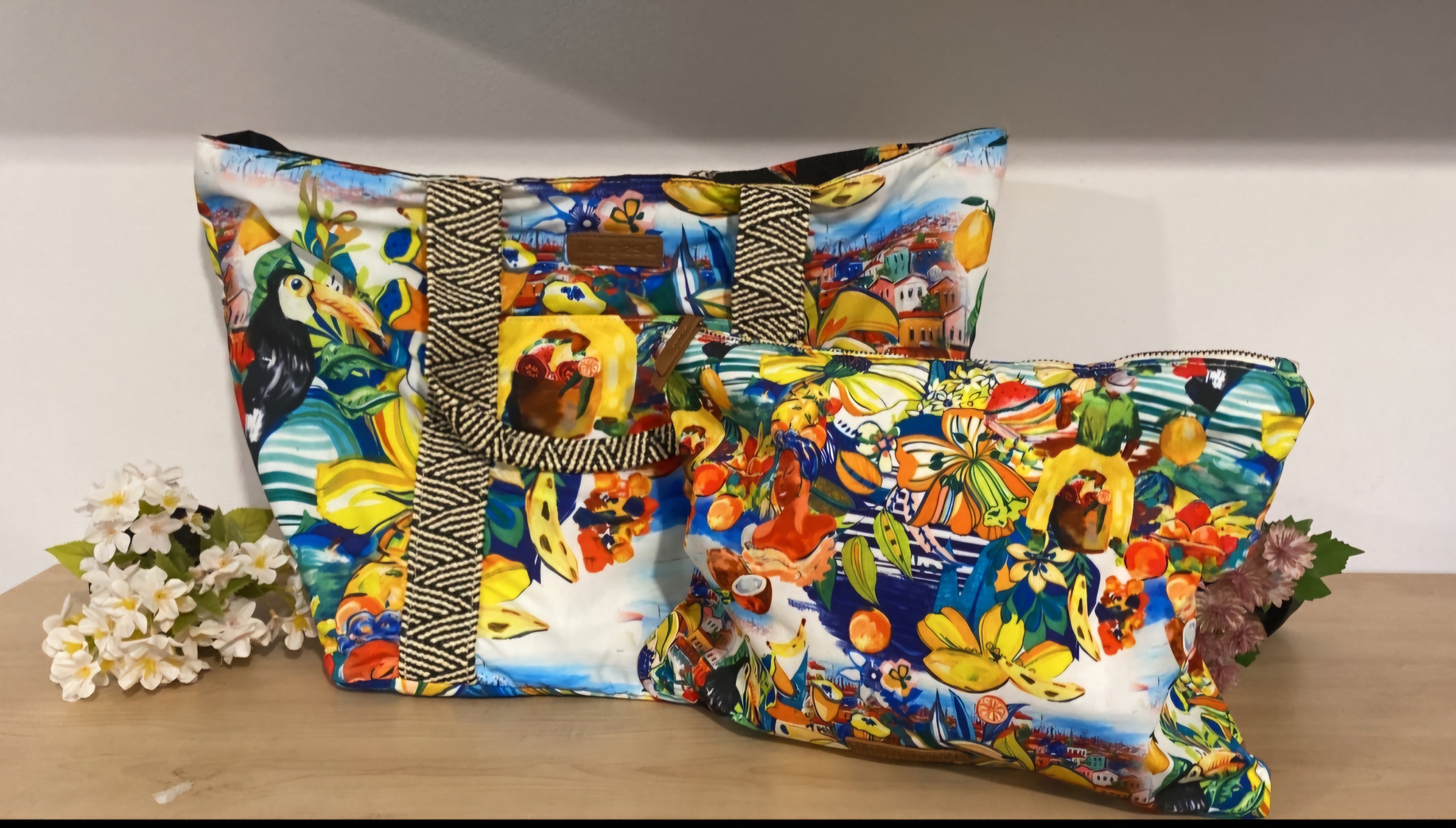 Desigual Beach bag reversible