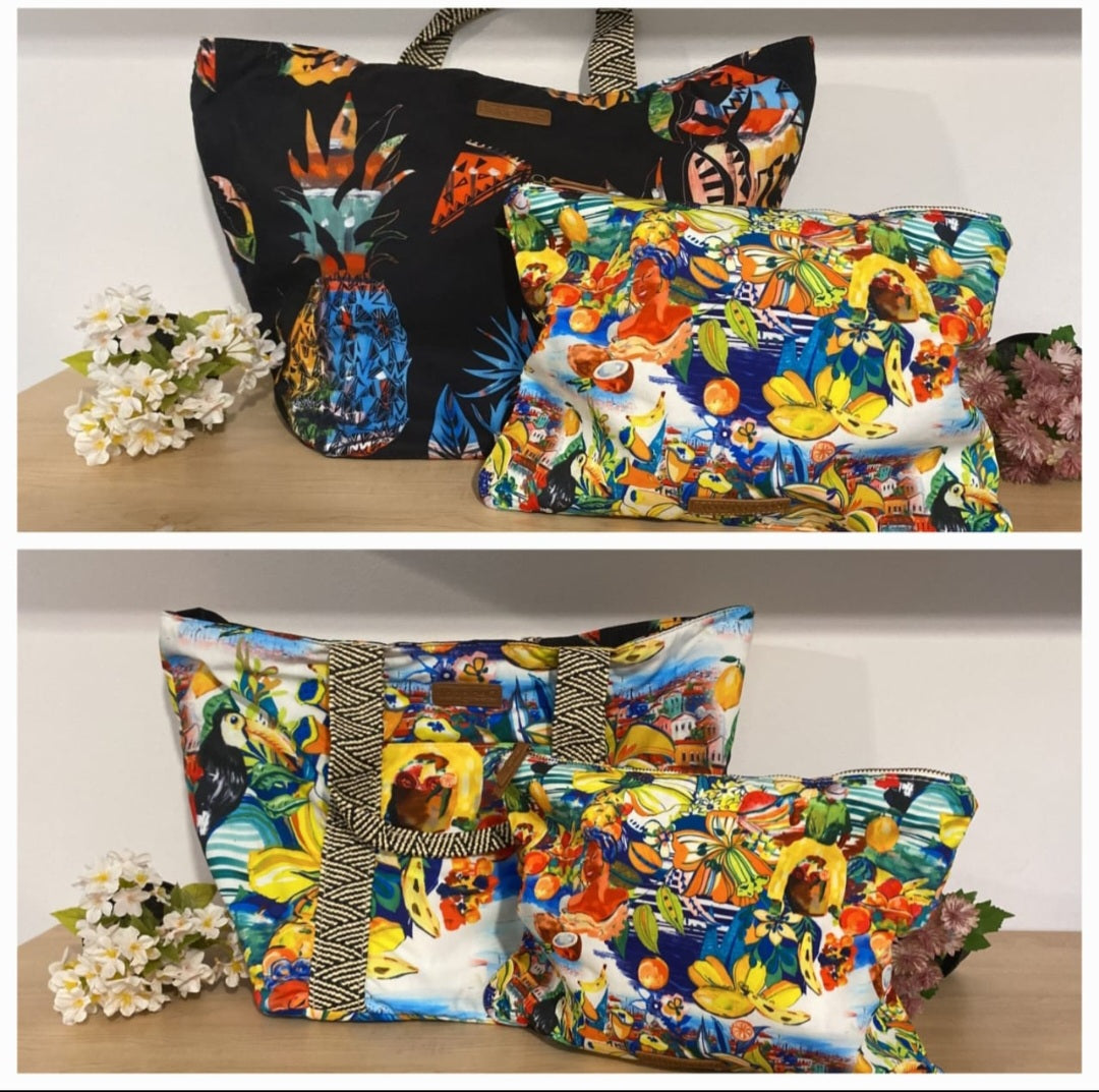 Desigual Beach bag reversible
