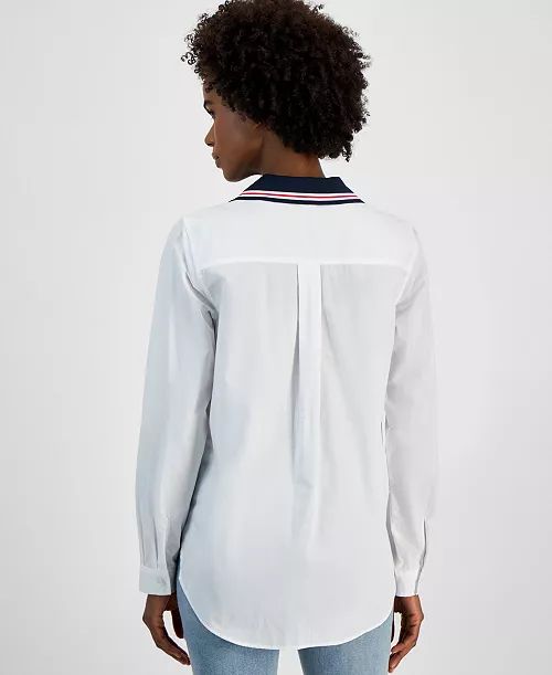 Tommy Hilfiger Women's Slit Neck Tunic