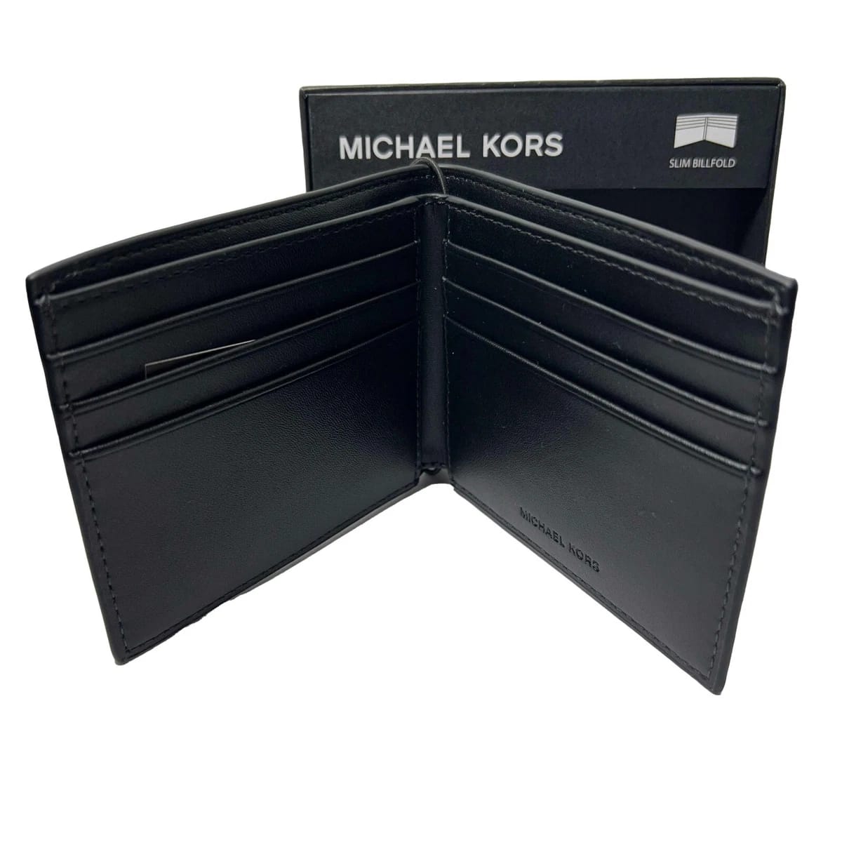 MICHAEL KORS bifold genuine leather wallet